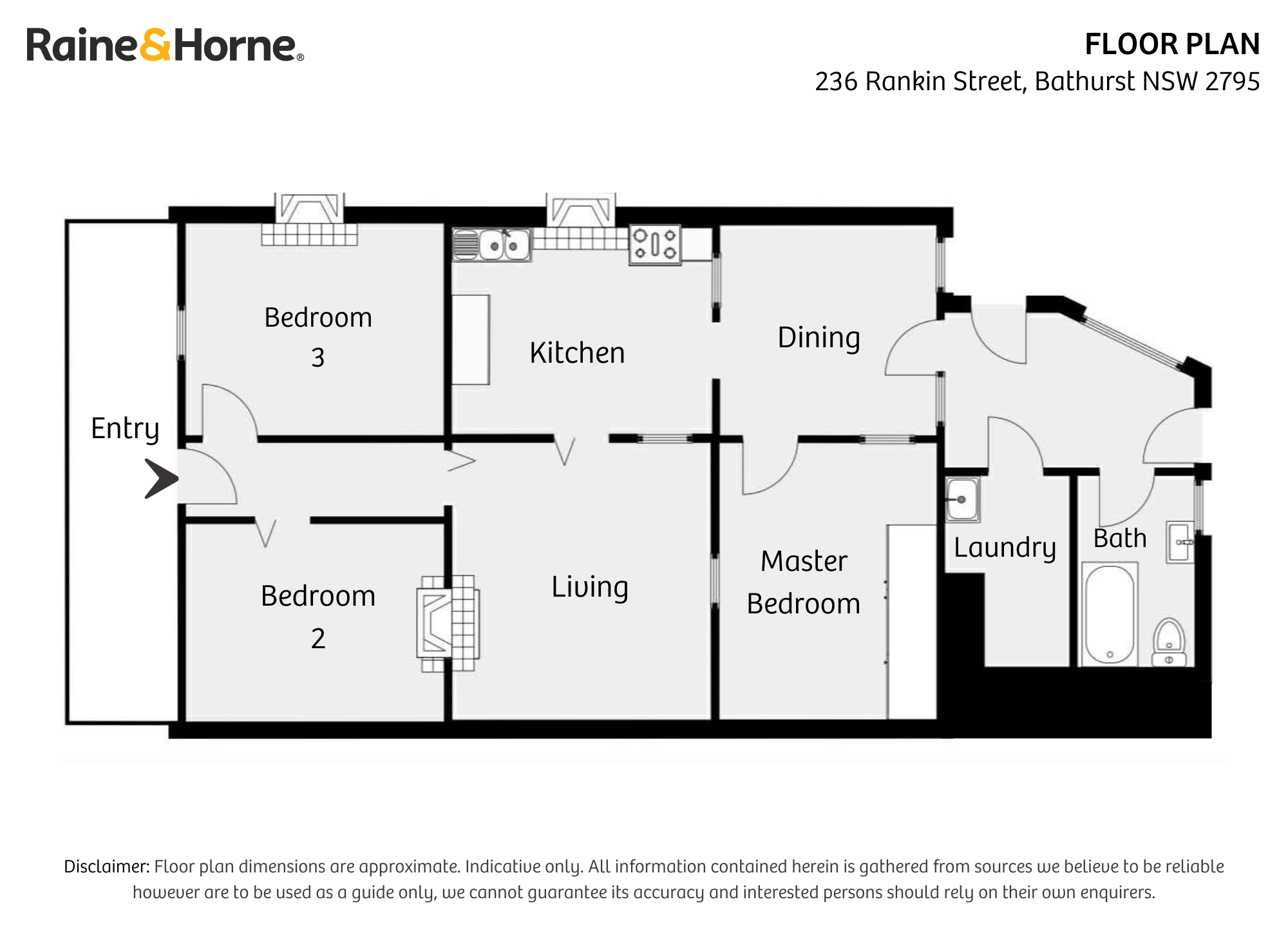 3-bedroom house at 236 Rankin Street, Bathurst, NSW 2795, Bathurst, New South Wales