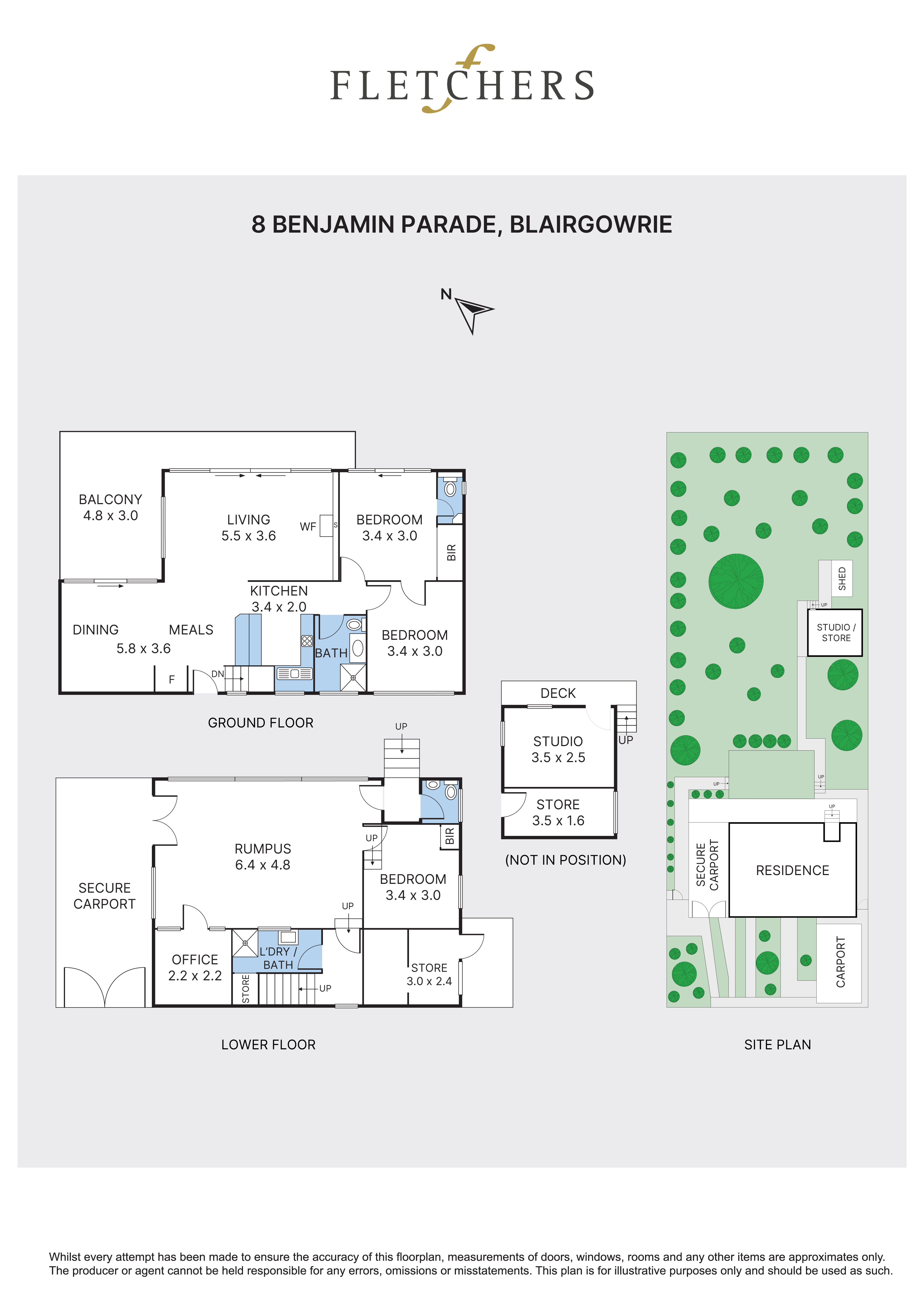 3-bedroom house at 8 BENJAMIN PARADE, Blairgowrie VIC 3942, Mornington Peninsula, Victoria