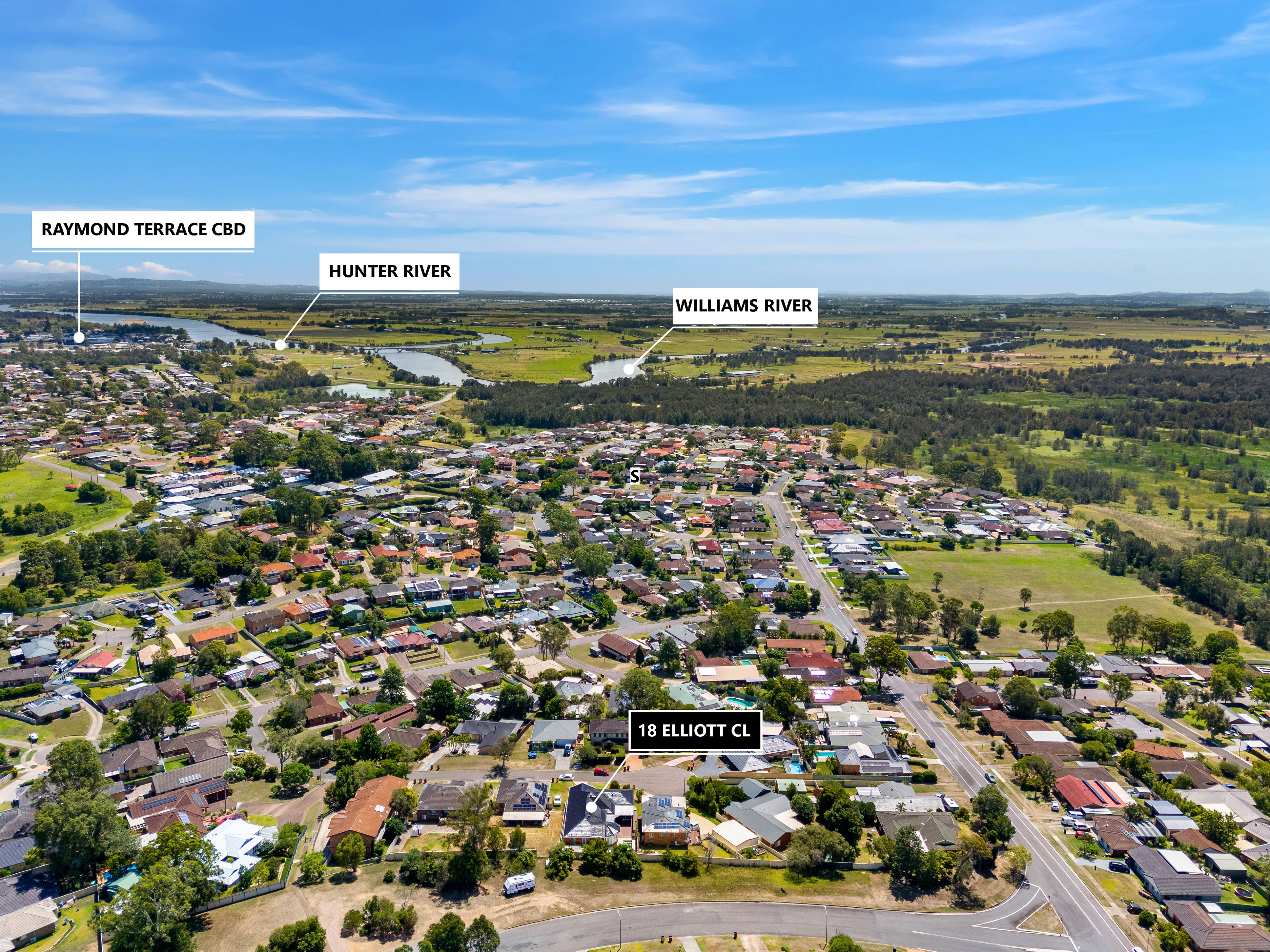 4-bedroom house at 18 Elliott Close, Raymond Terrace, NSW 2324, Port Stephens, New South Wales