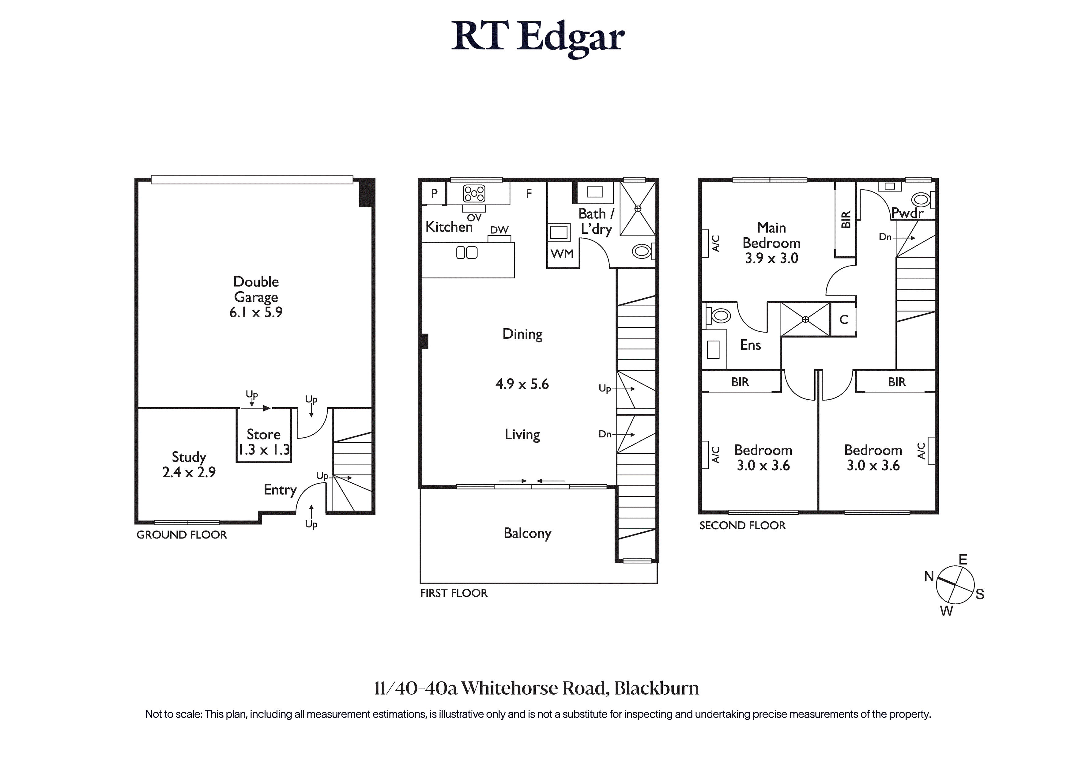 3-bedroom unit at 11/40 - 40A Whitehorse Road, Blackburn, Vic, 3130, Whitehorse, Victoria