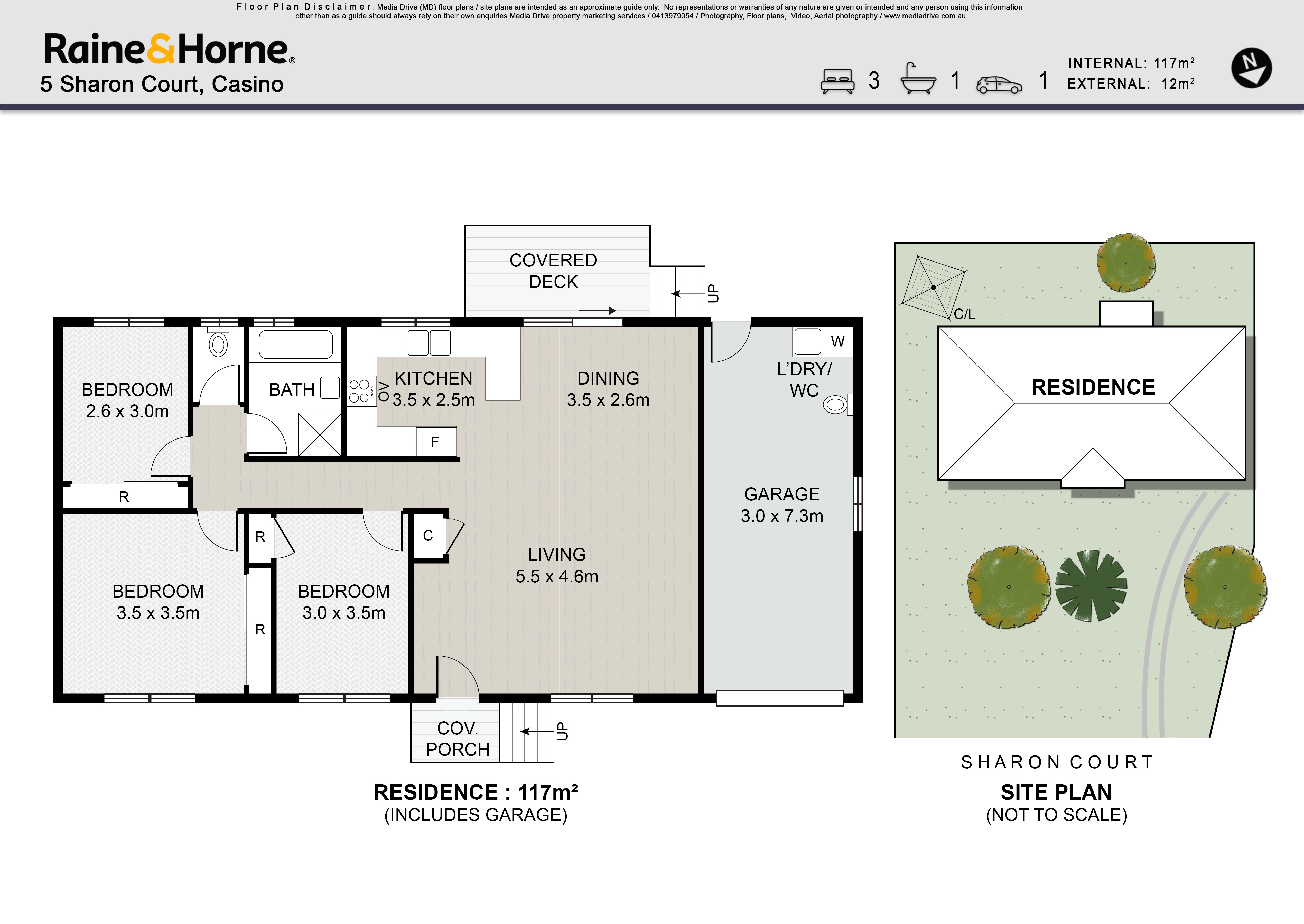 3-bedroom house at 5 SHARON COURT, Casino NSW 2470, Richmond Valley, New South Wales