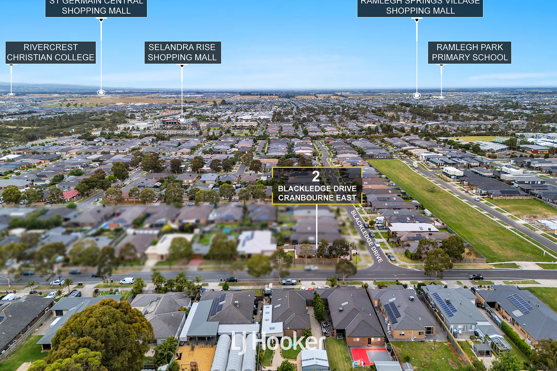 4-bedroom house at 2 BLACKLEDGE DRIVE, Cranbourne East VIC 3977, Casey, Victoria