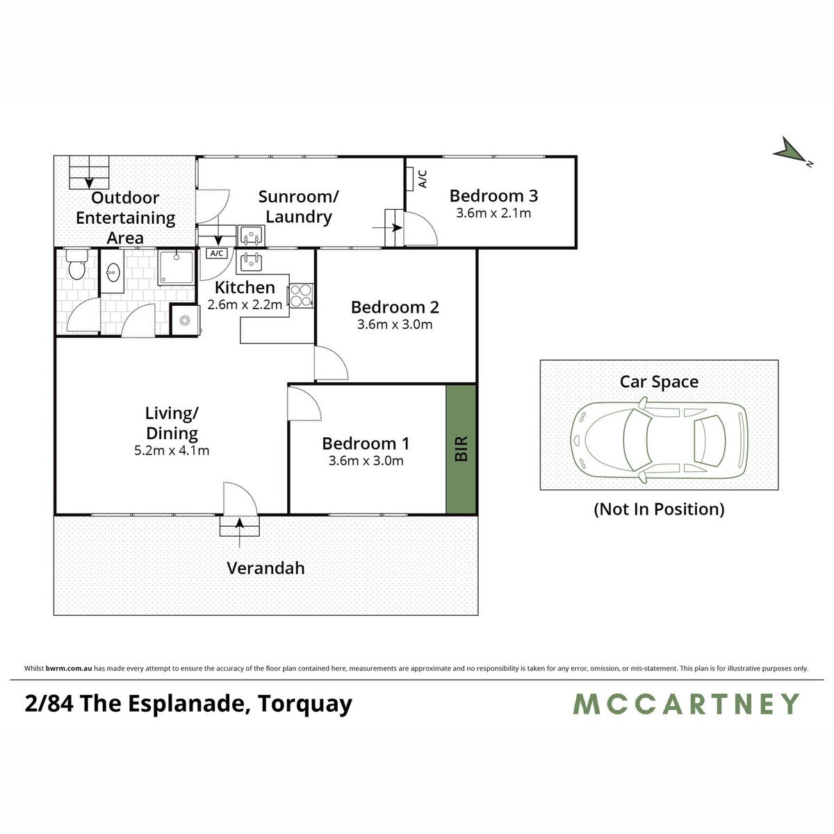 3-bedroom unit at 2 84 THE ESPLANADE, TORQUAY VIC 3228, Surf Coast, Victoria