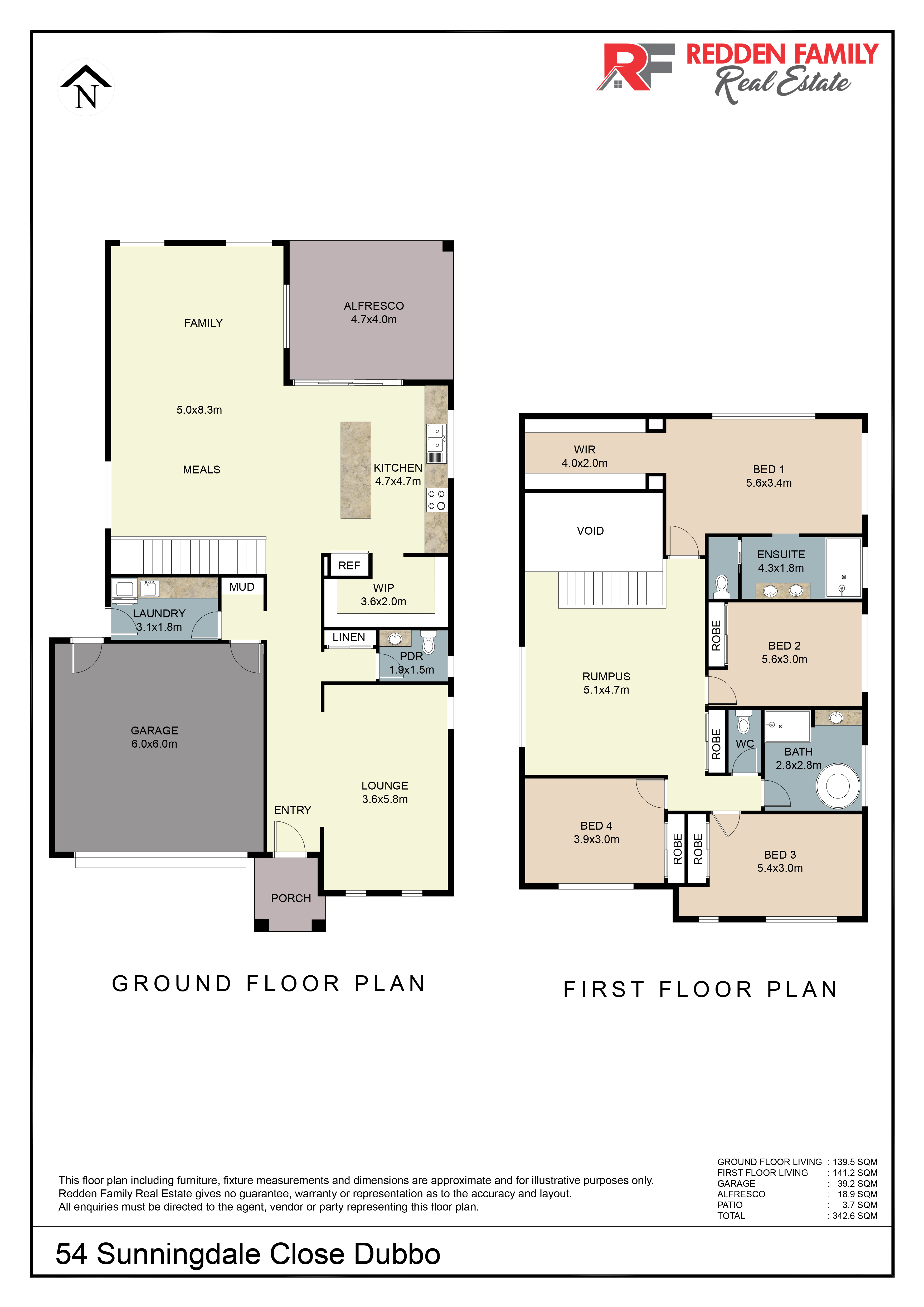 4-bedroom house at 54 Sunningdale Close, Dubbo, NSW 2830, Dubbo, New South Wales