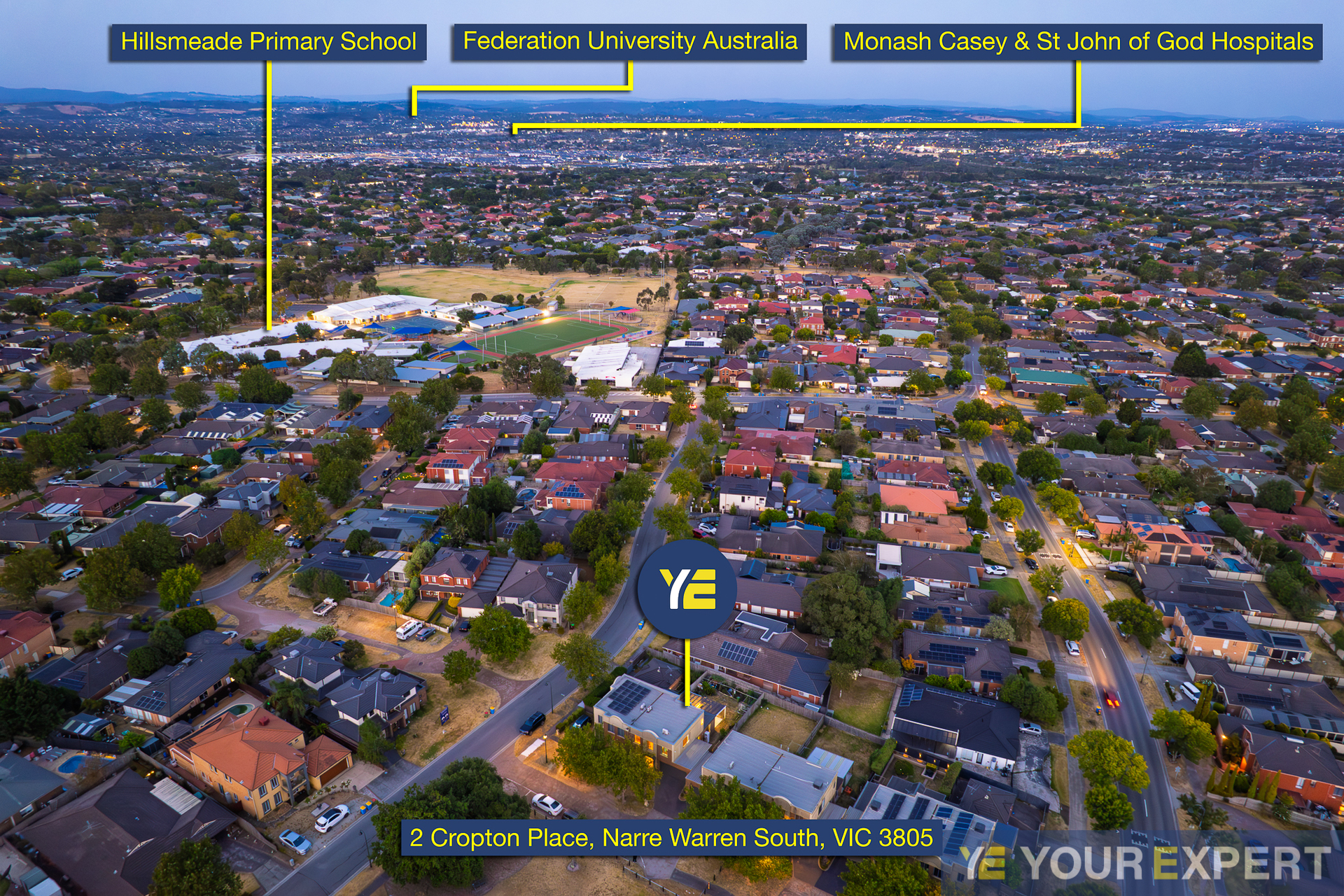 3-bedroom unit at 2 Cropton Place, Narre Warren South, VIC 3805, Casey, Victoria