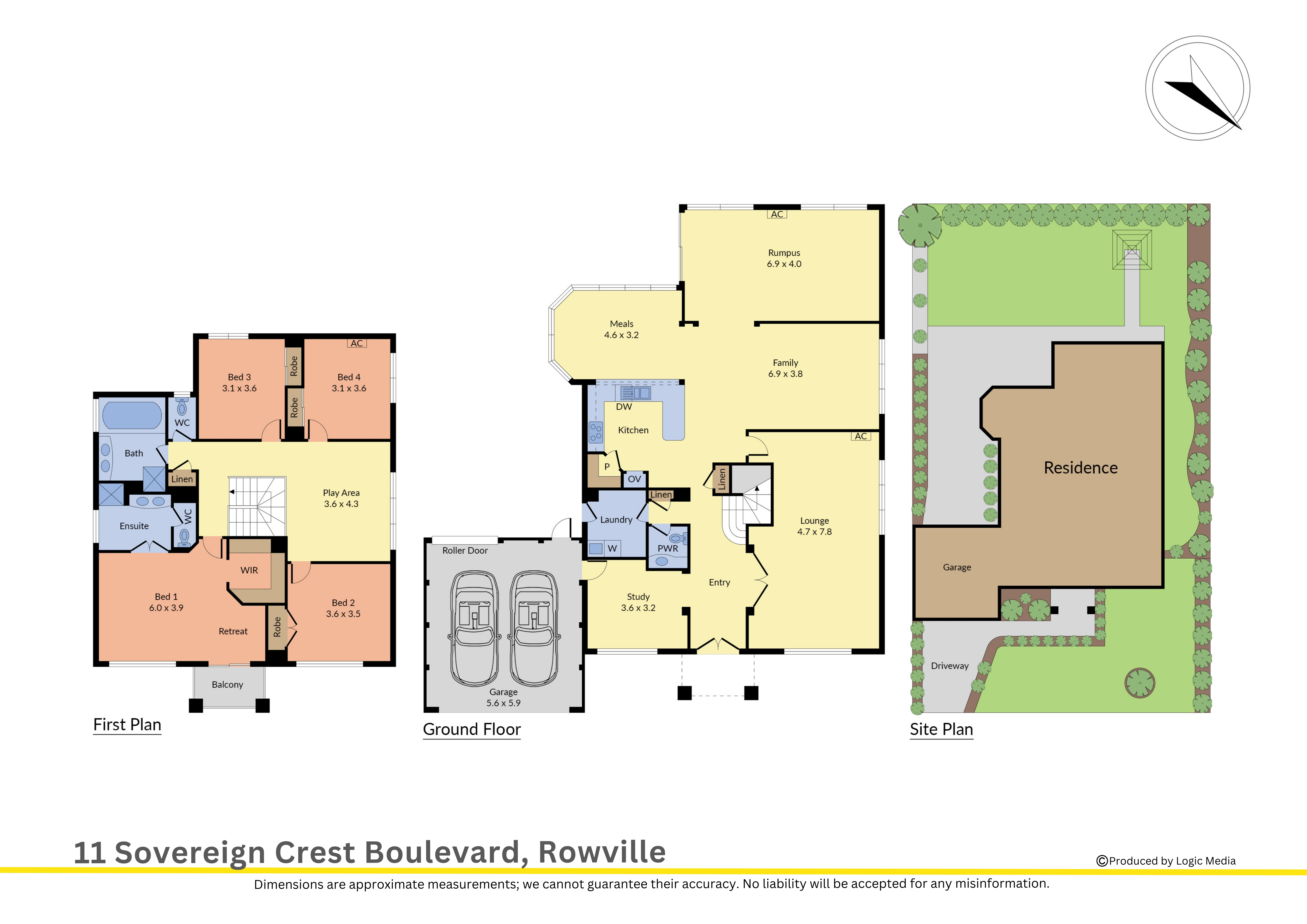 4-bedroom house at 11 SOVEREIGN CREST BOULEVARD, Rowville VIC 3178, Knox, Victoria