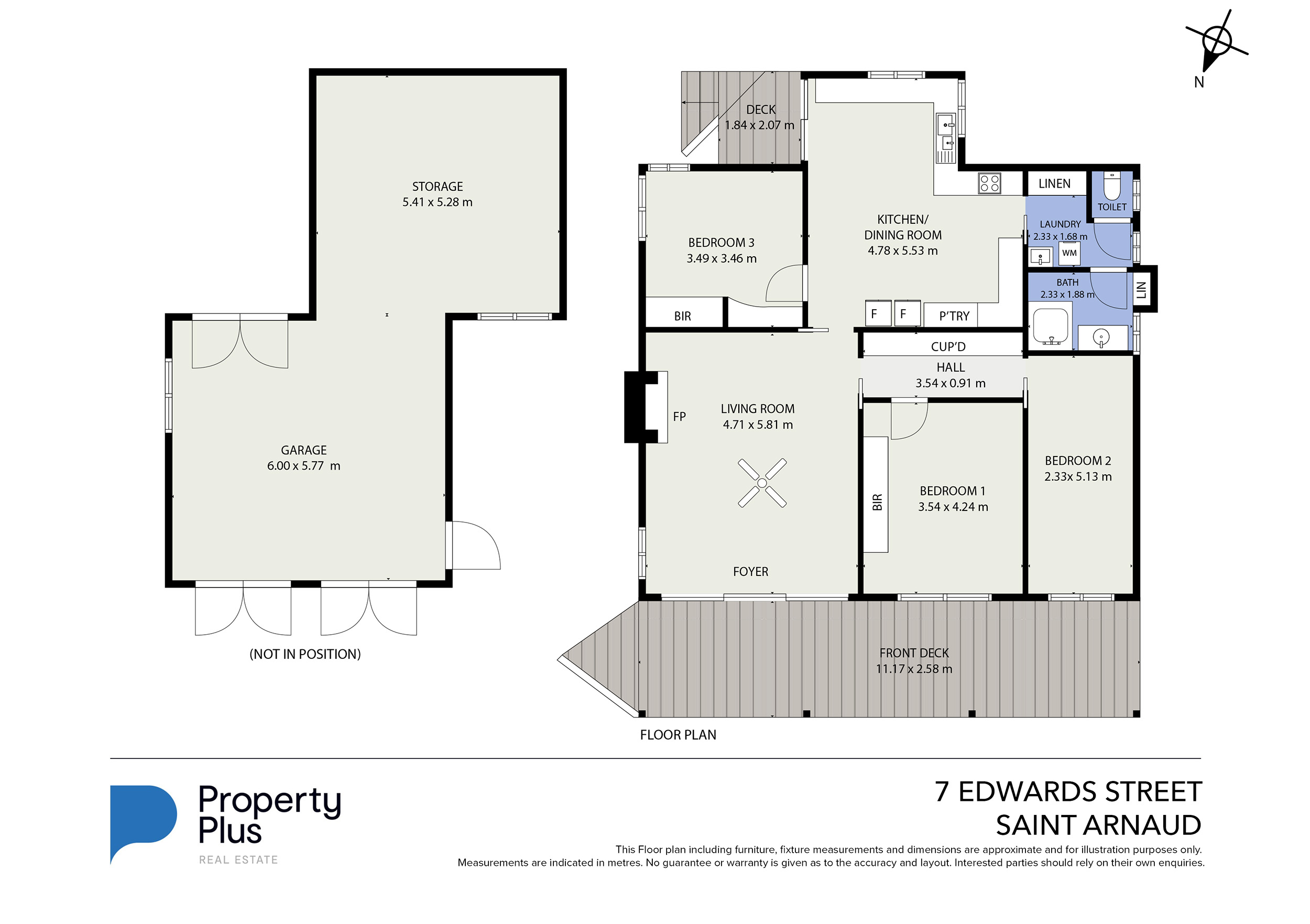 3-bedroom house at 7 Edwards Street, St Arnaud, VIC 3478, Northern Grampians, Victoria