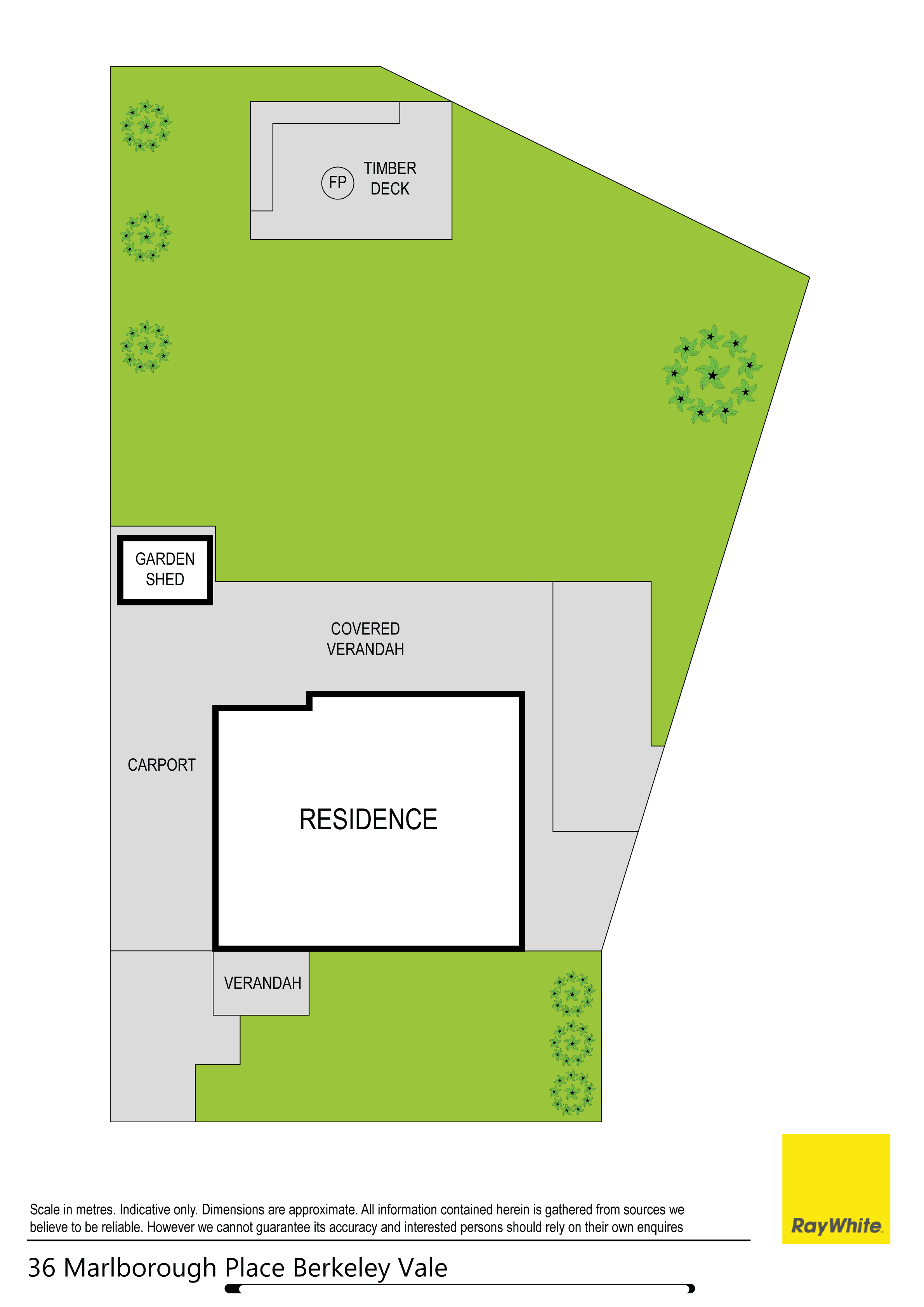 4-bedroom house at 36 Marlborough Place, Berkeley Vale, NSW 2261, Central Coast (Nsw), New South Wales