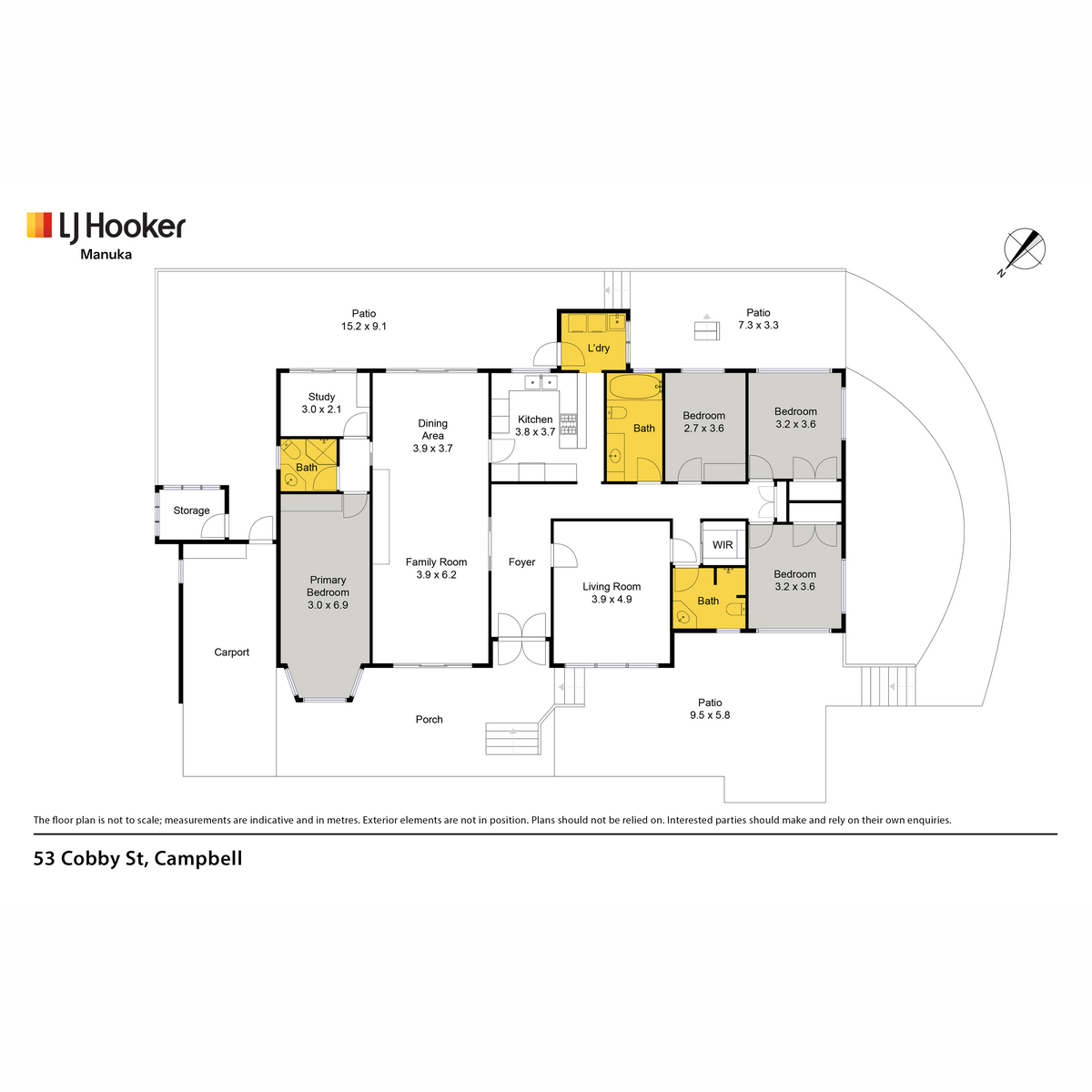 4-bedroom house at 53 Cobby Street, Campbell ACT 2612, Unincorporated Act, Australian Capital Territory