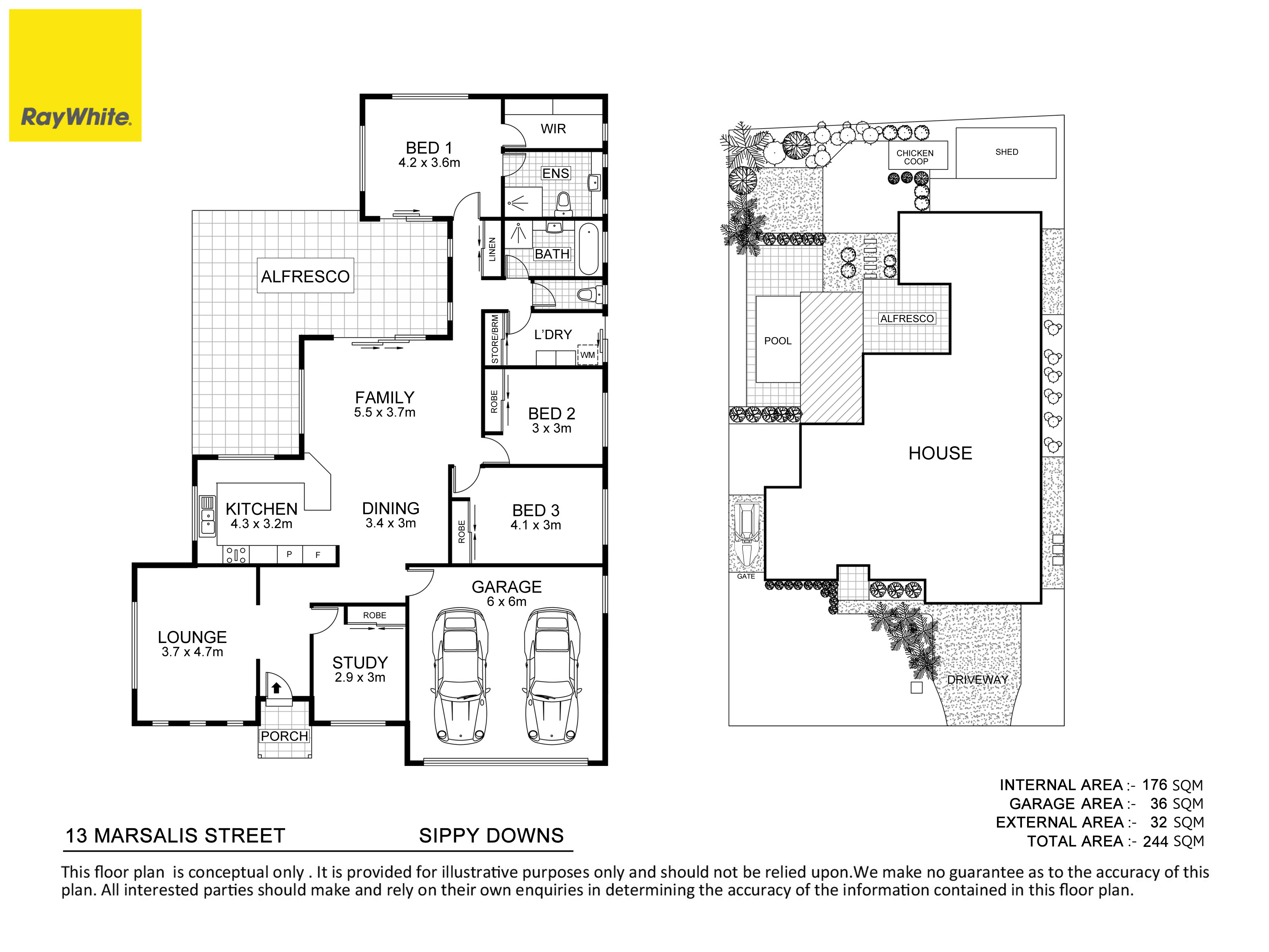 4-bedroom house at 13 MARSALIS STREET, Sippy Downs QLD 4556, Sunshine Coast, Queensland