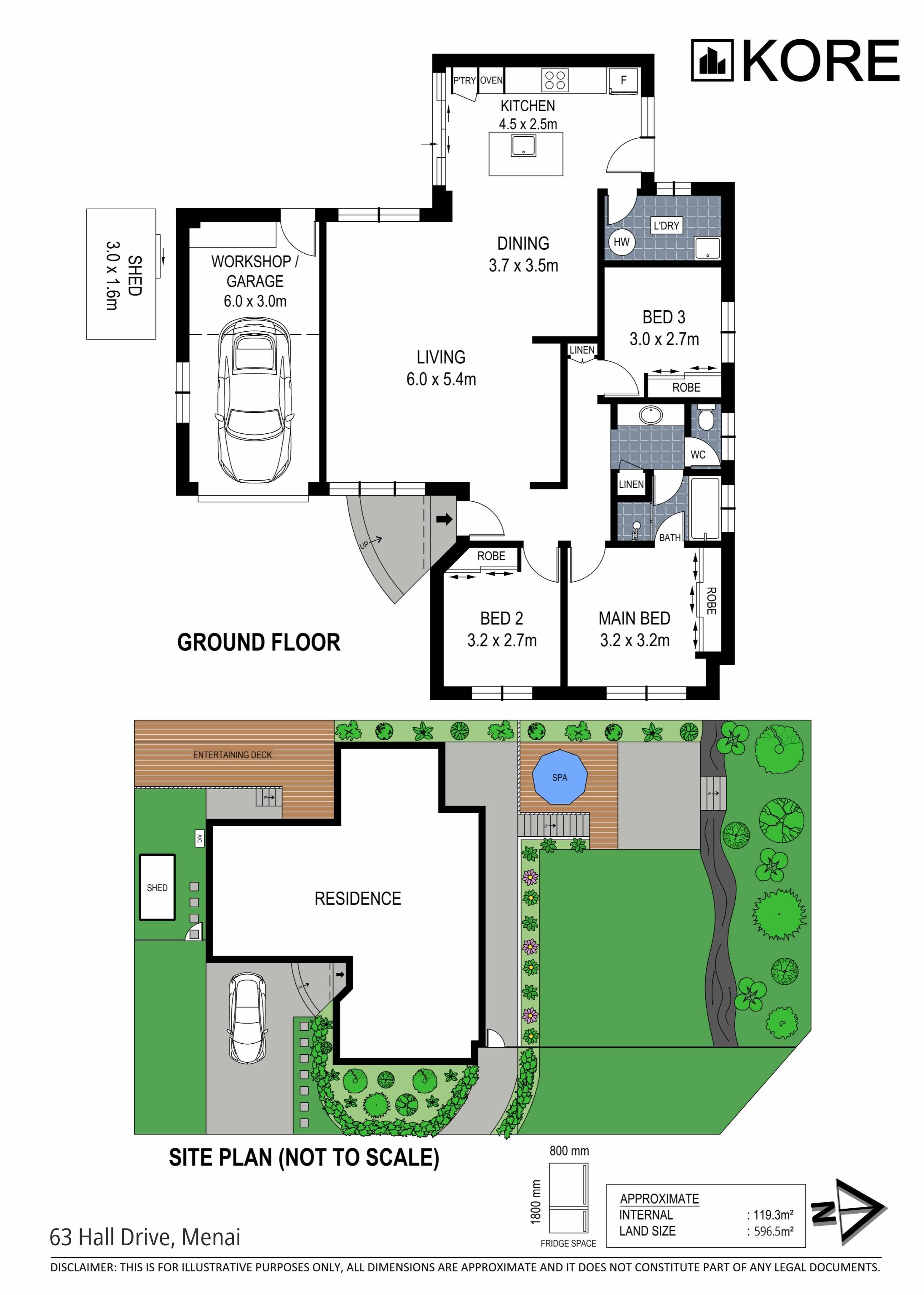 3-bedroom house at 63 Hall Drive, Menai, NSW 2234, Sutherland, New South Wales