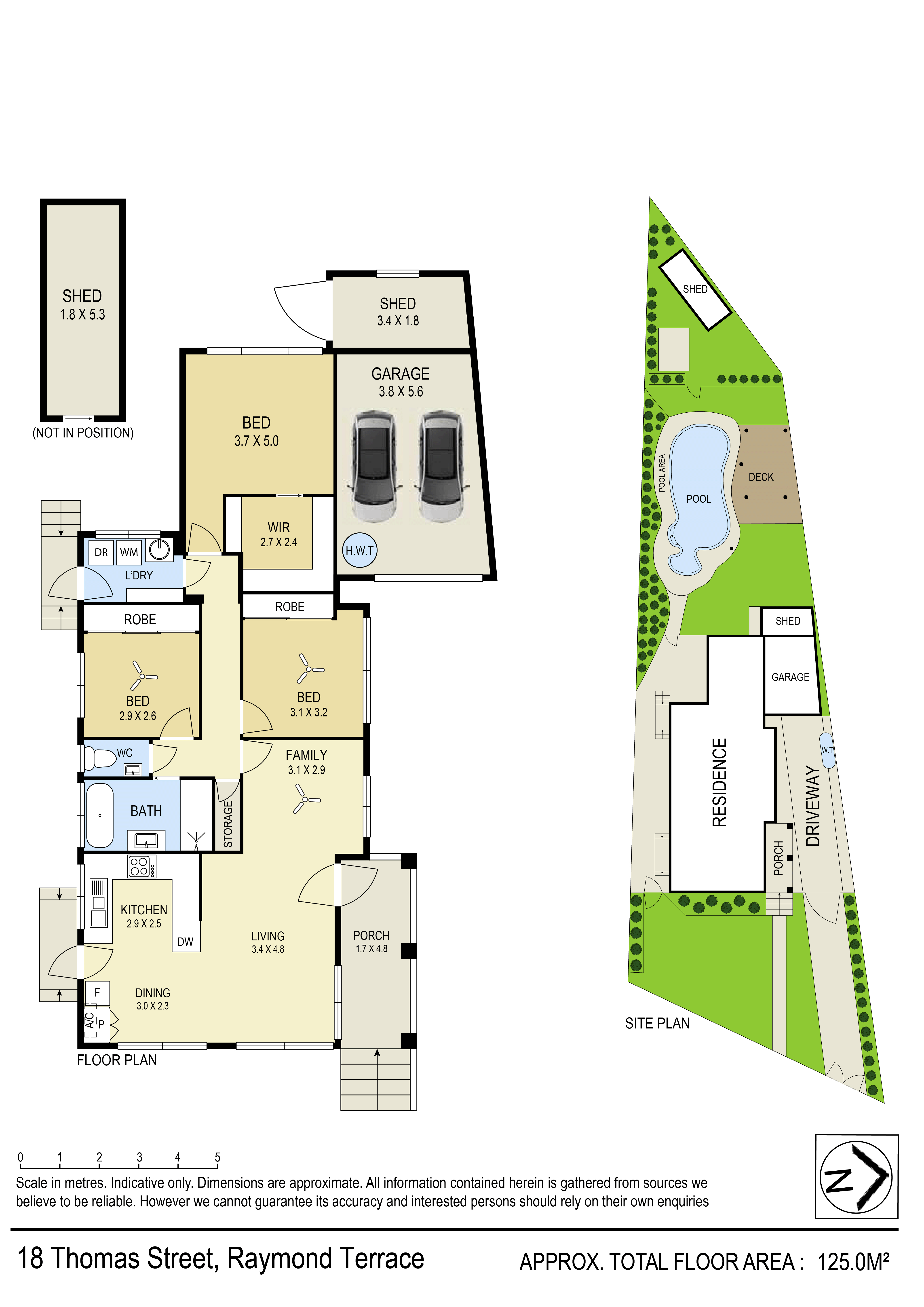 3-bedroom house at 18 THOMAS STREET, Raymond Terrace NSW 2324, Port Stephens, New South Wales