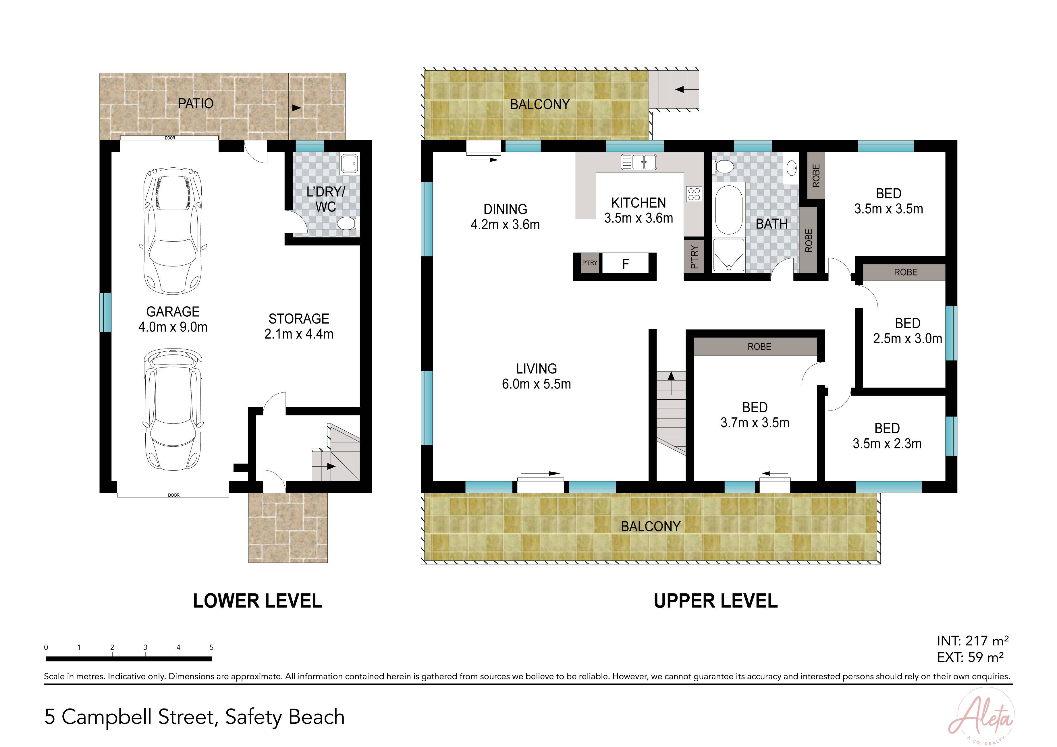 4-bedroom house at 5 CAMPBELL STREET, Safety Beach NSW 2456, Coffs Harbour, New South Wales