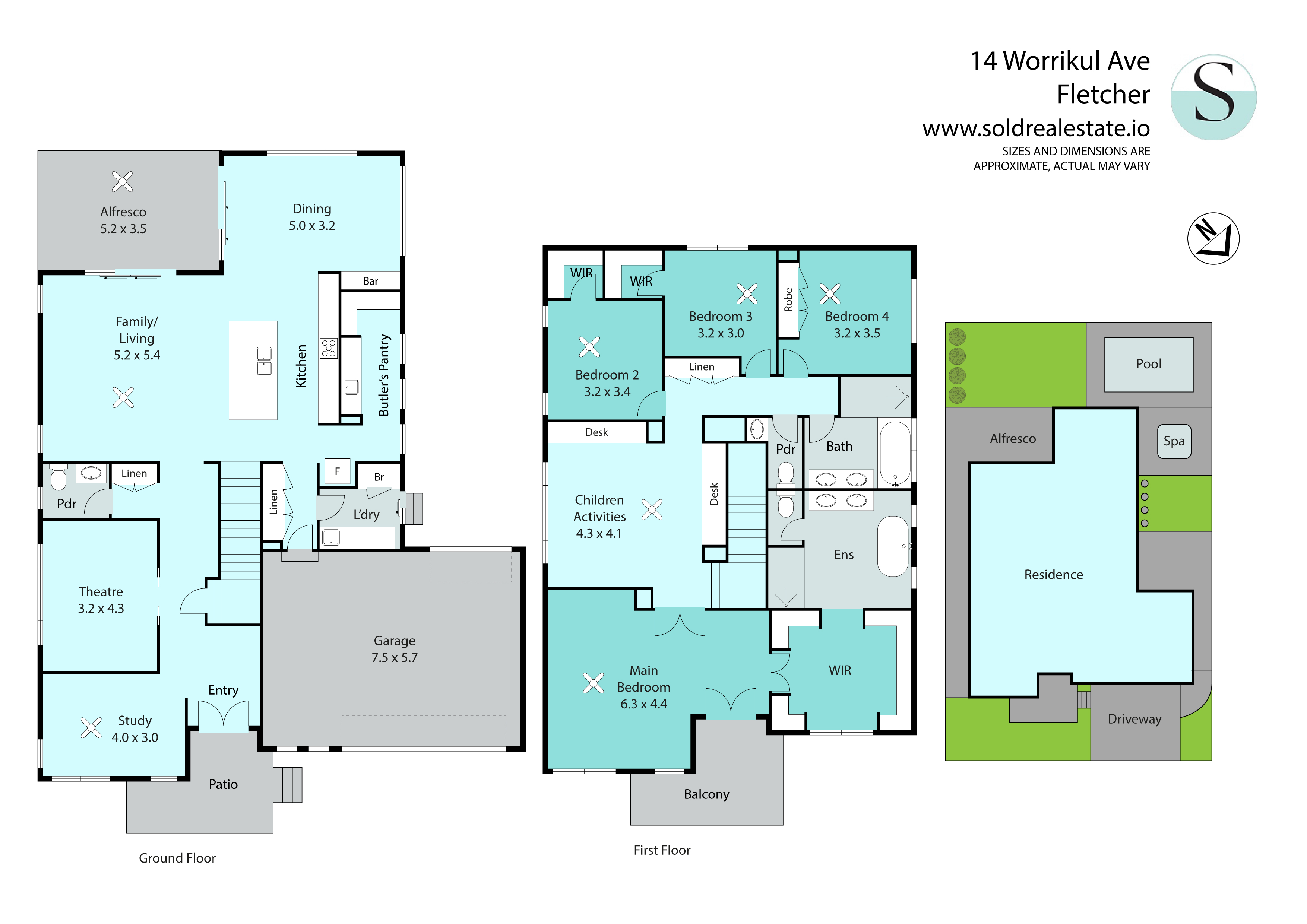 5-bedroom house at 14 WORRIKUL AVENUE, Fletcher NSW 2287, Newcastle, New South Wales