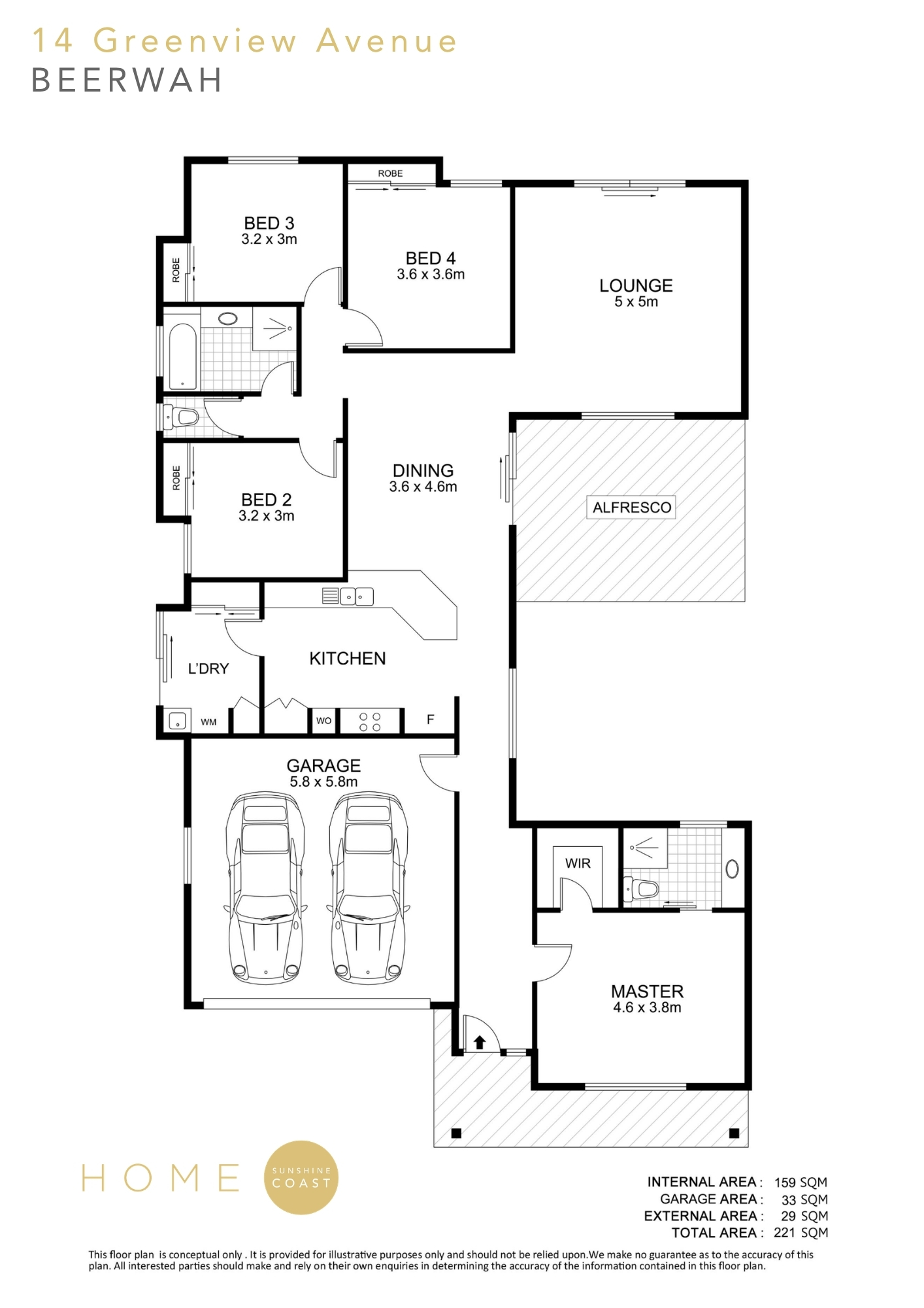 4-bedroom house at 14 GREENVIEW AVENUE, Beerwah QLD 4519, Sunshine Coast, Queensland