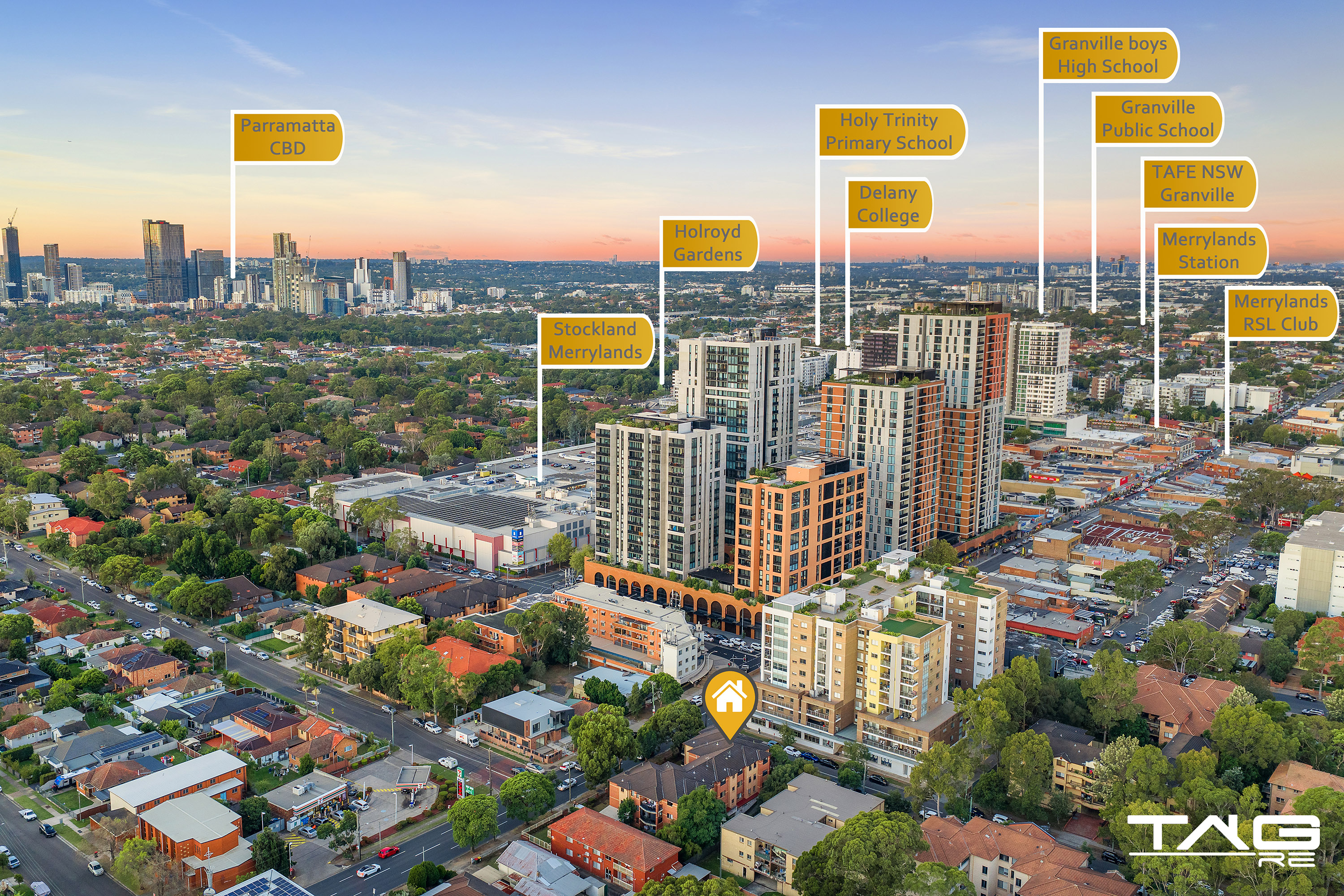 2-bedroom unit at 6 290-294 MERRYLANDS ROAD, MERRYLANDS NSW 2160, Cumberland, New South Wales