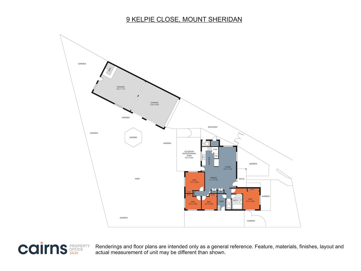 4-bedroom house at 9 KELPIE CLOSE, Mount Sheridan QLD 4868, Cairns, Queensland