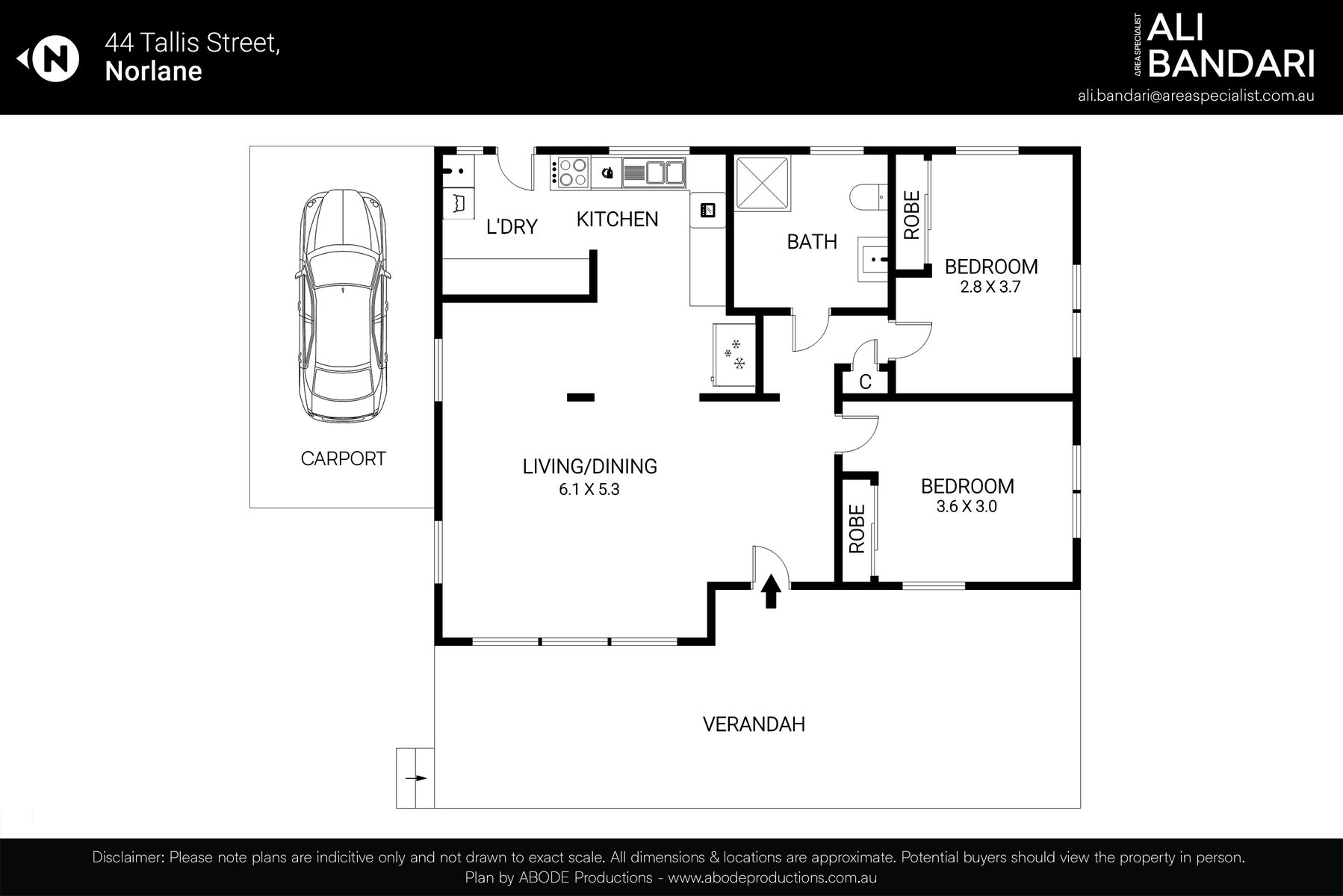 2-bedroom house at 44 TALLIS STREET, Norlane VIC 3214, Greater Geelong, Victoria