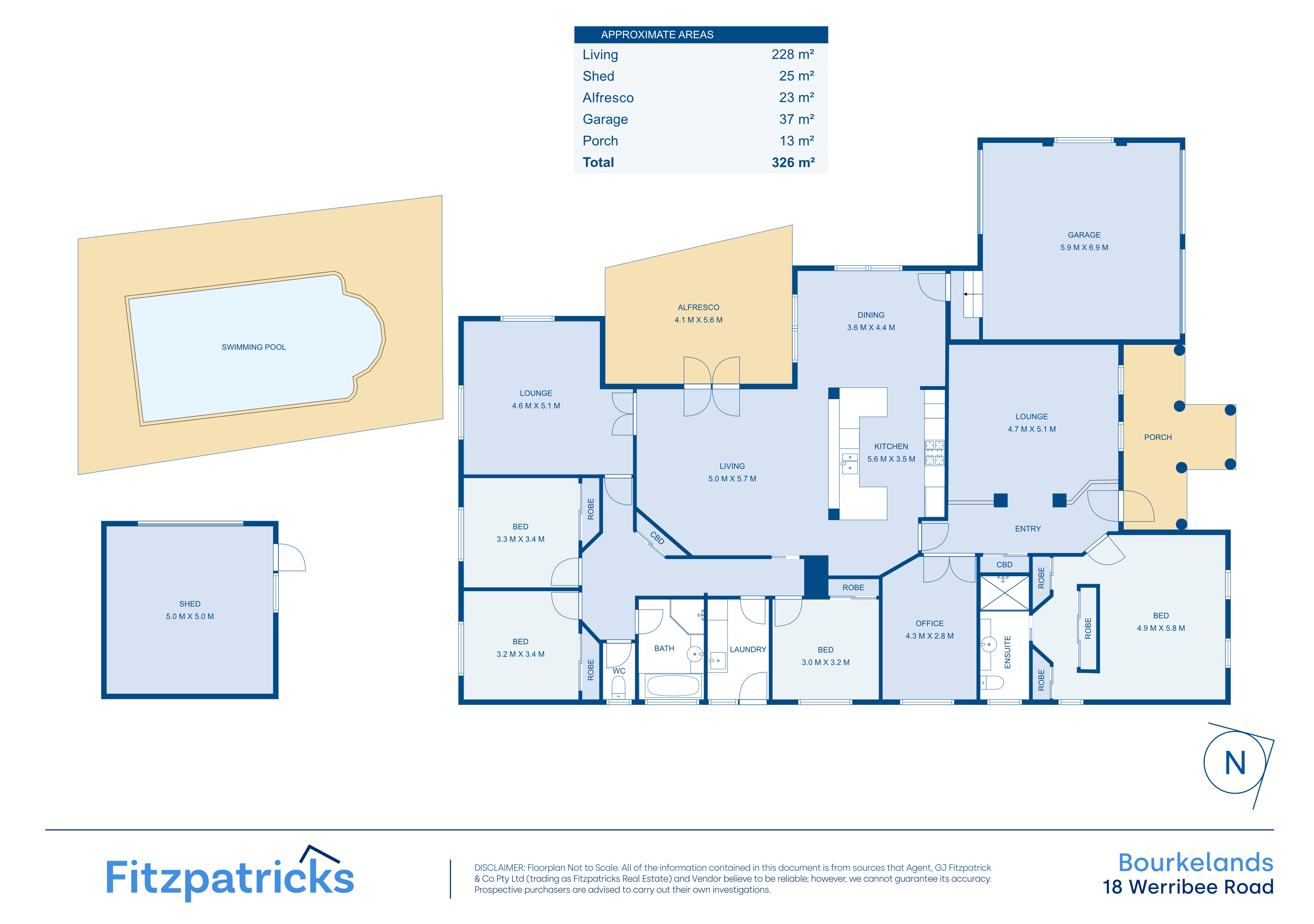 4-bedroom house at 18 WERRIBEE ROAD, Bourkelands NSW 2650, Wagga Wagga, New South Wales