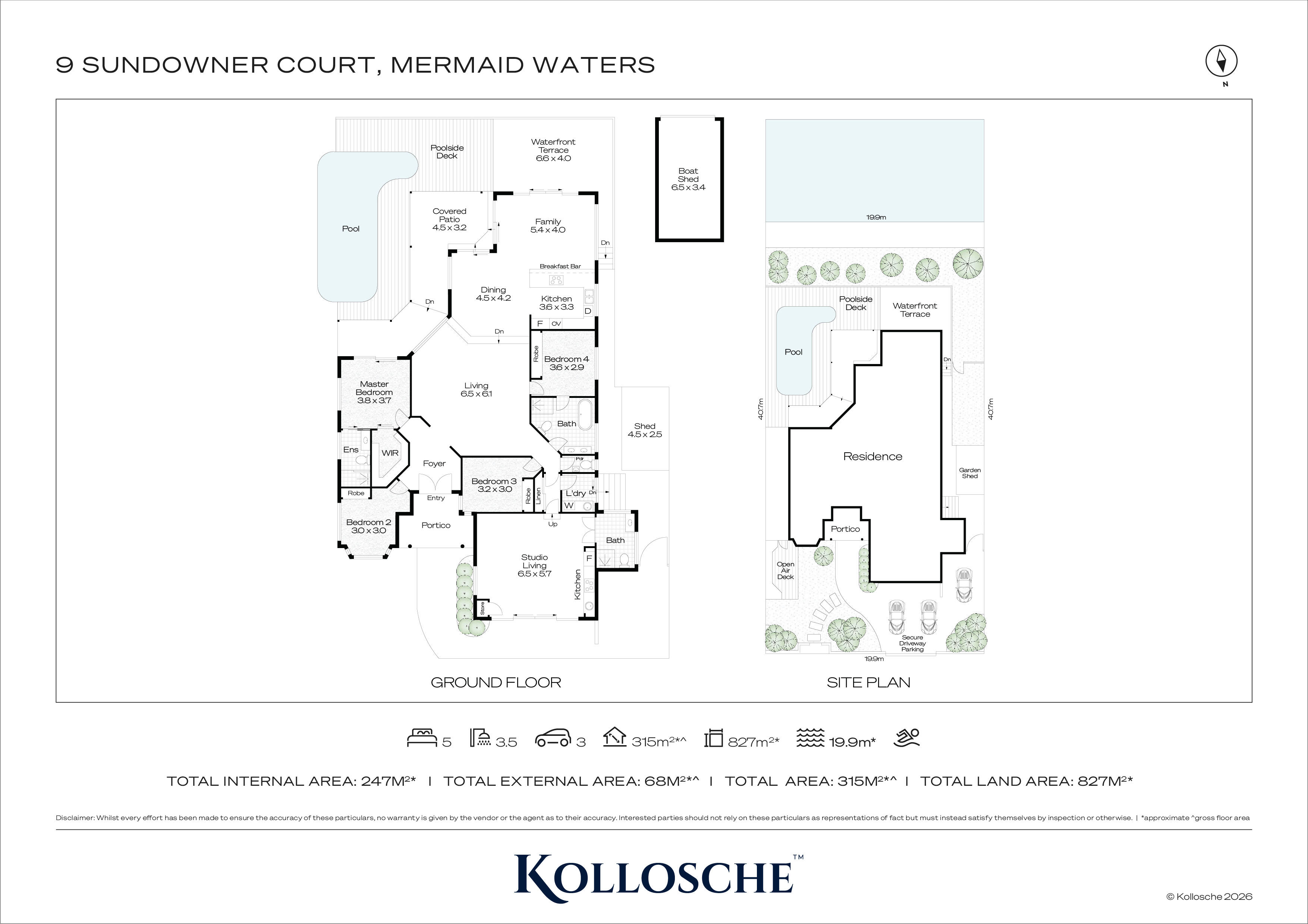 5-bedroom house at 9 Sundowner Court, Mermaid Waters, QLD 4218, Gold Coast, Queensland