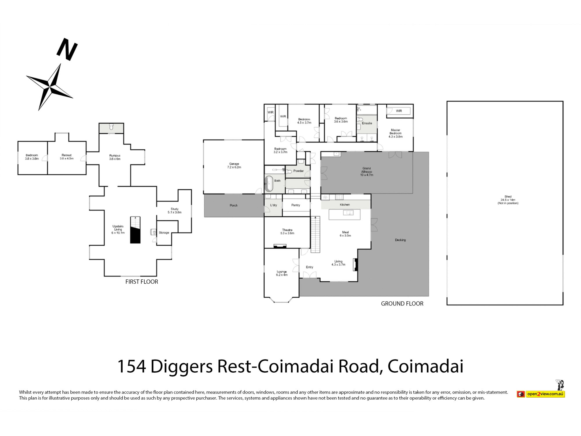 5-bedroom house at 154 Diggers Rest Road, Coimadai, Vic, 3340, Moorabool, Victoria