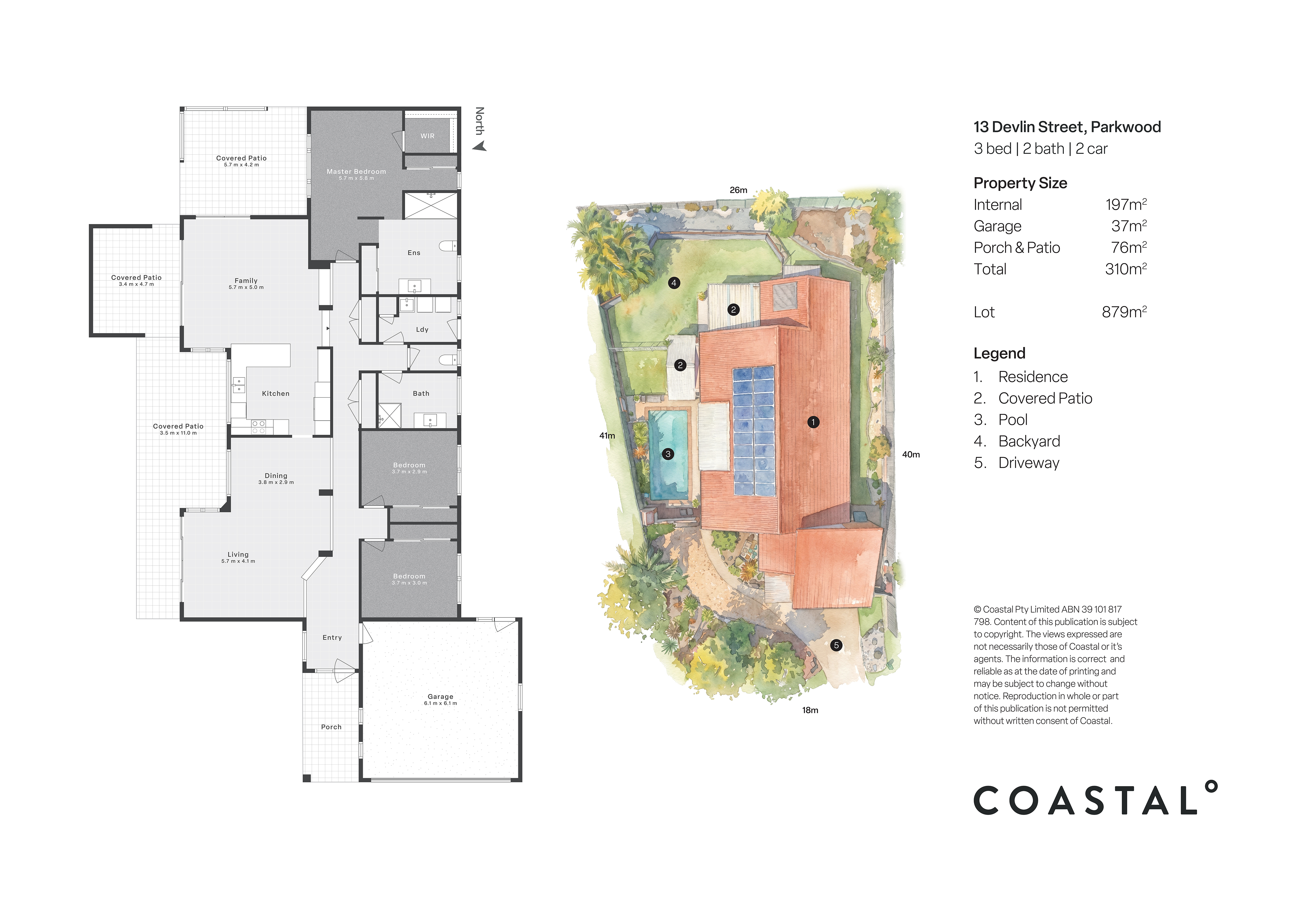 3-bedroom house at 13 DEVLIN STREET, Parkwood QLD 4214, Gold Coast, Queensland