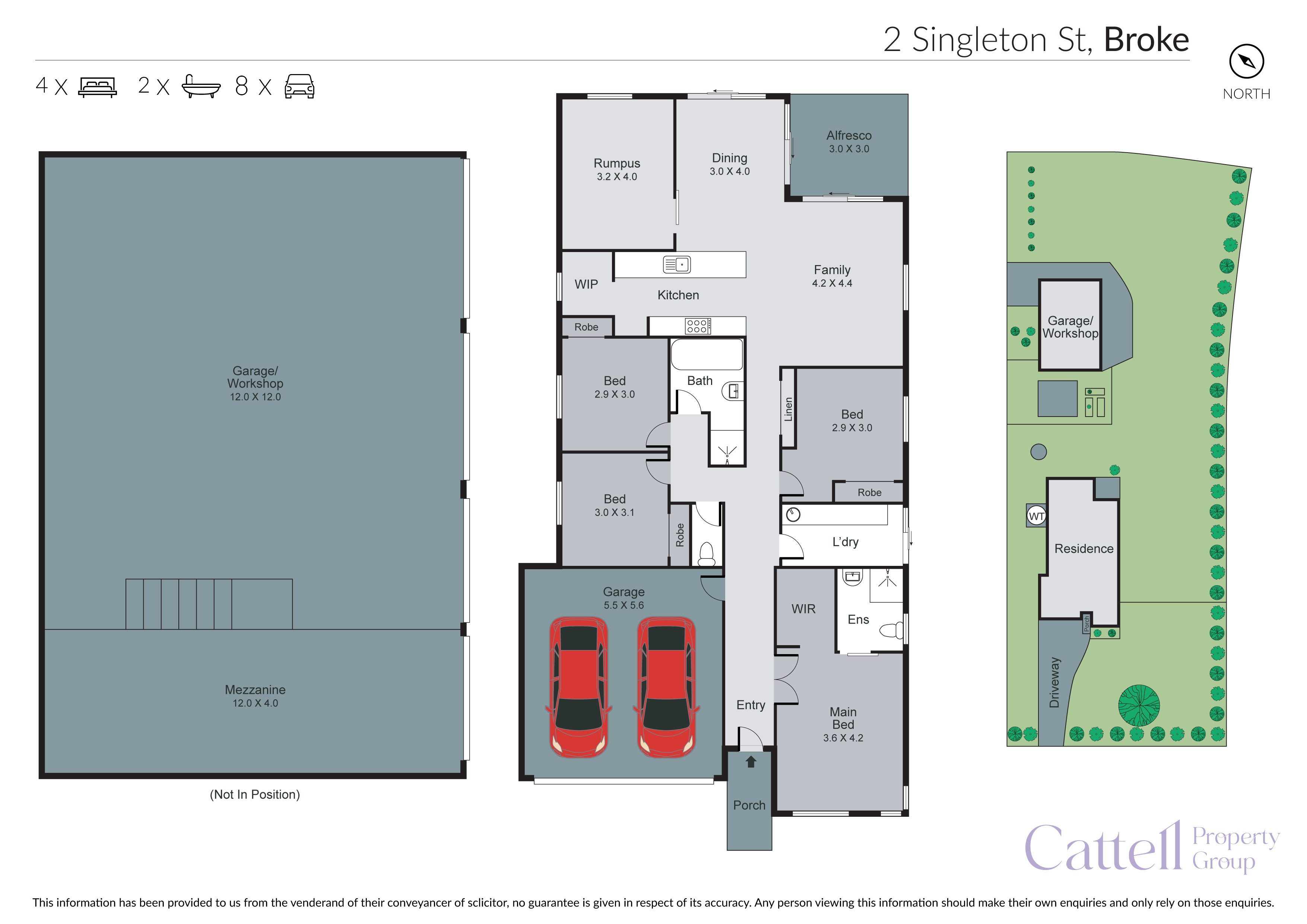 4-bedroom house at 2 Singleton Street, Broke, NSW 2330, Singleton, New South Wales