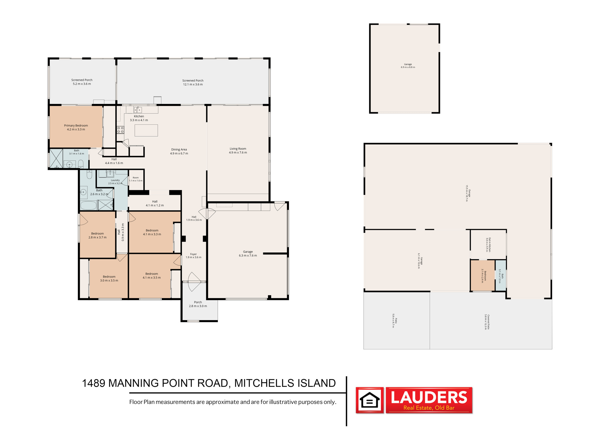 6-bedroom house at 1489 Manning Point Road, Mitchells Island, NSW 2430, Mid-Coast, New South Wales