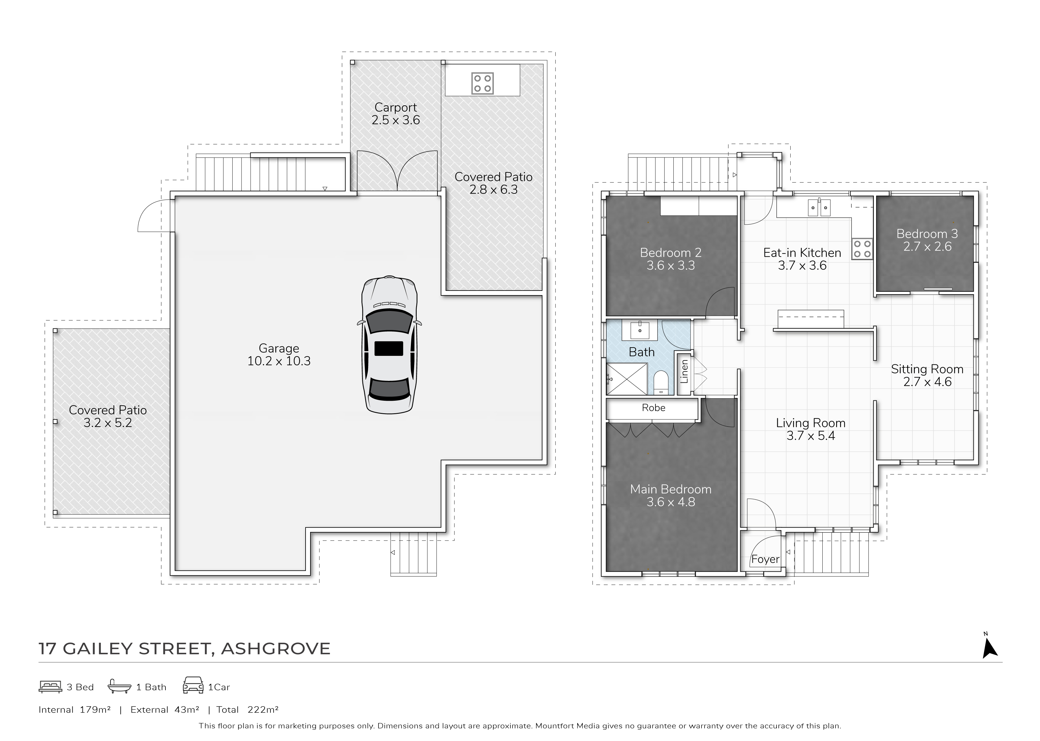 3-bedroom house at 17 GAILEY STREET, Ashgrove QLD 4060, Brisbane, Queensland