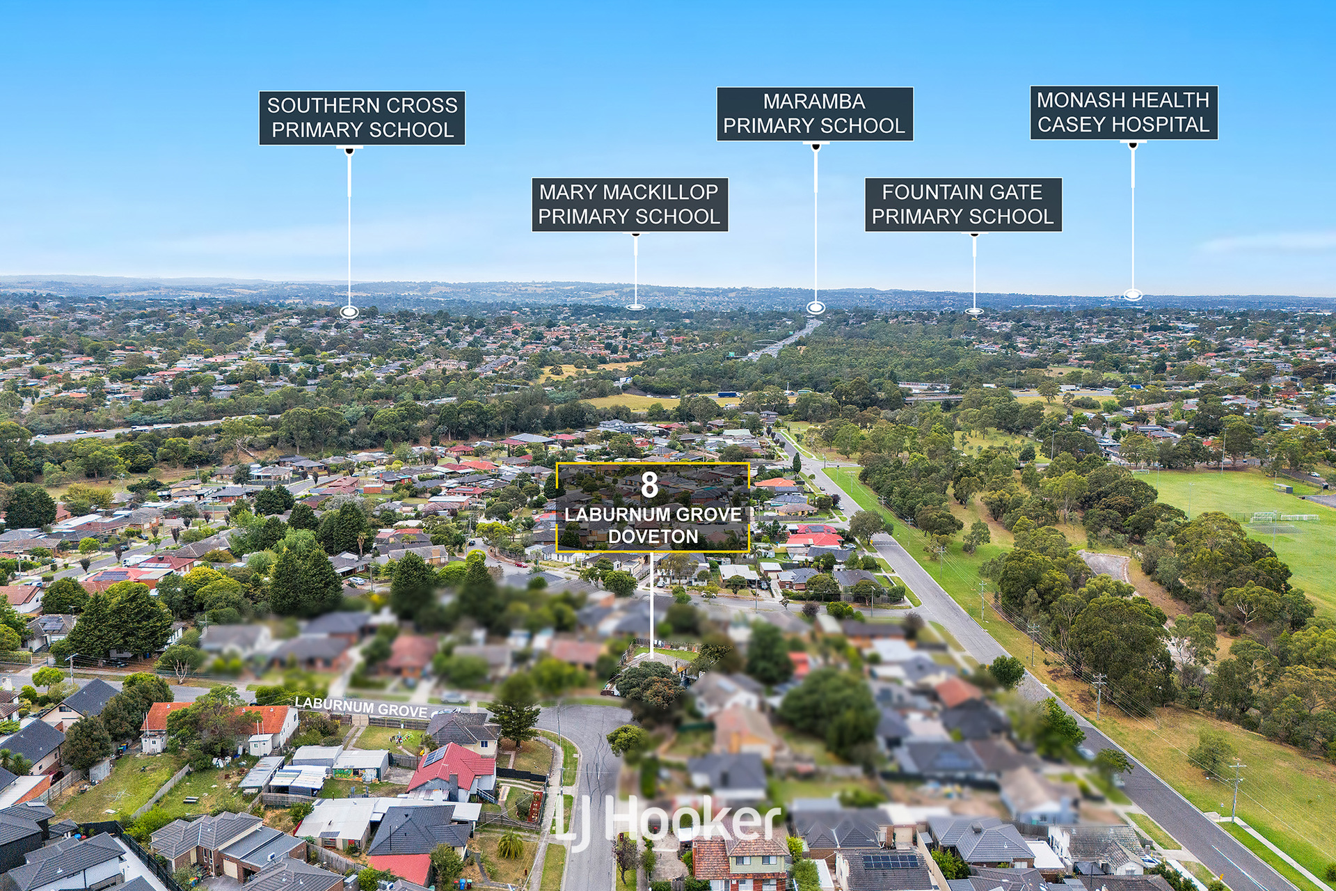 3-bedroom house at 8 LABURNUM GROVE, Doveton VIC 3177, Casey, Victoria