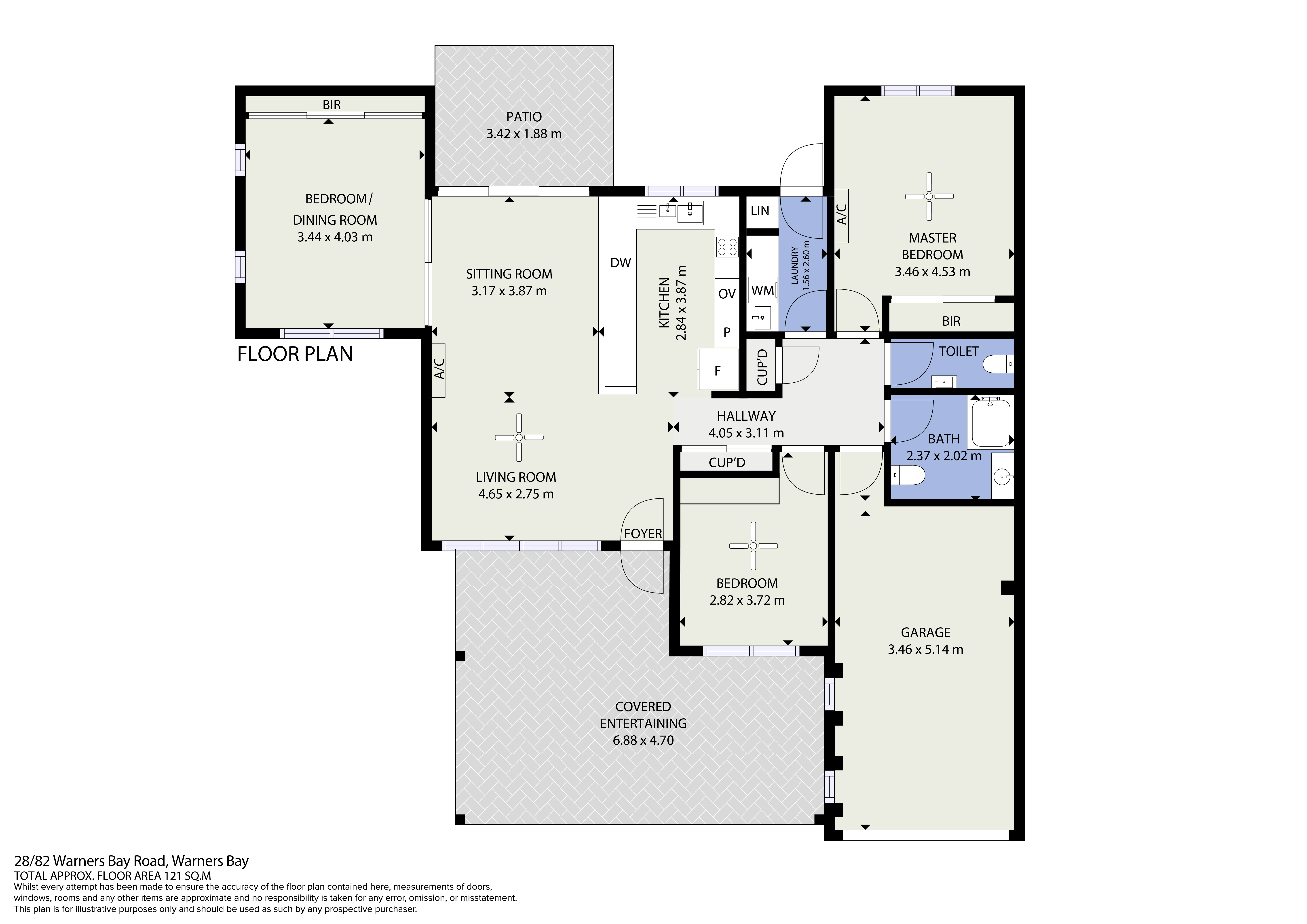 3-bedroom unit at LYMINGTON VILLAGE 28 82 WARNERS BAY ROAD, WARNERS BAY NSW 2282, , New South Wales