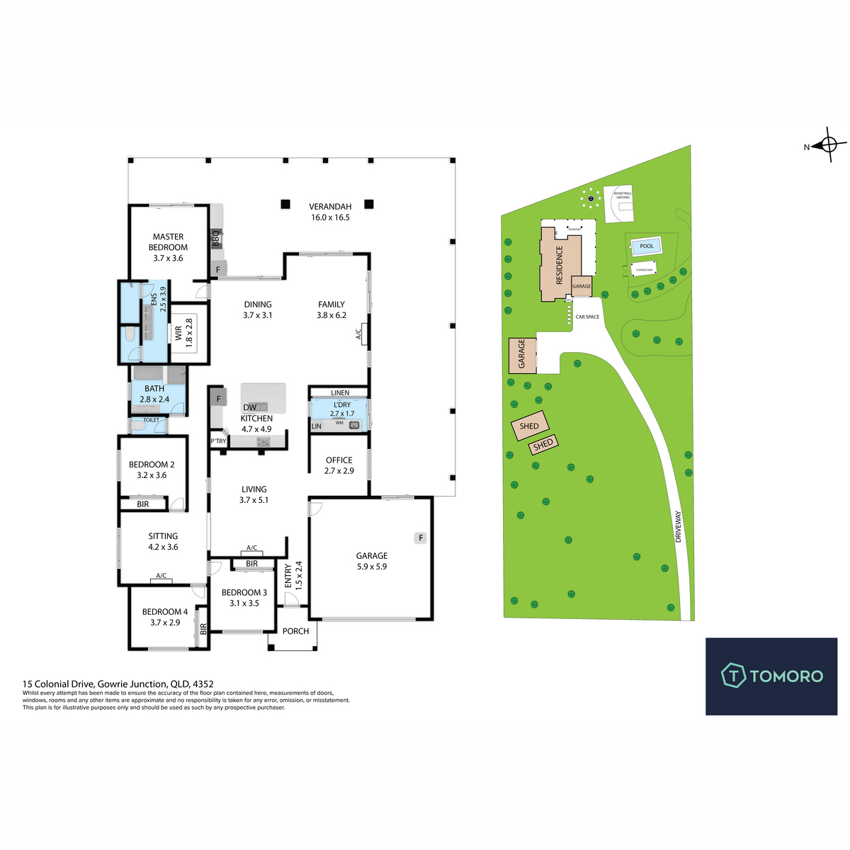 4-bedroom house at 15 COLONIAL DRIVE, Gowrie Junction QLD 4352, Toowoomba, Queensland