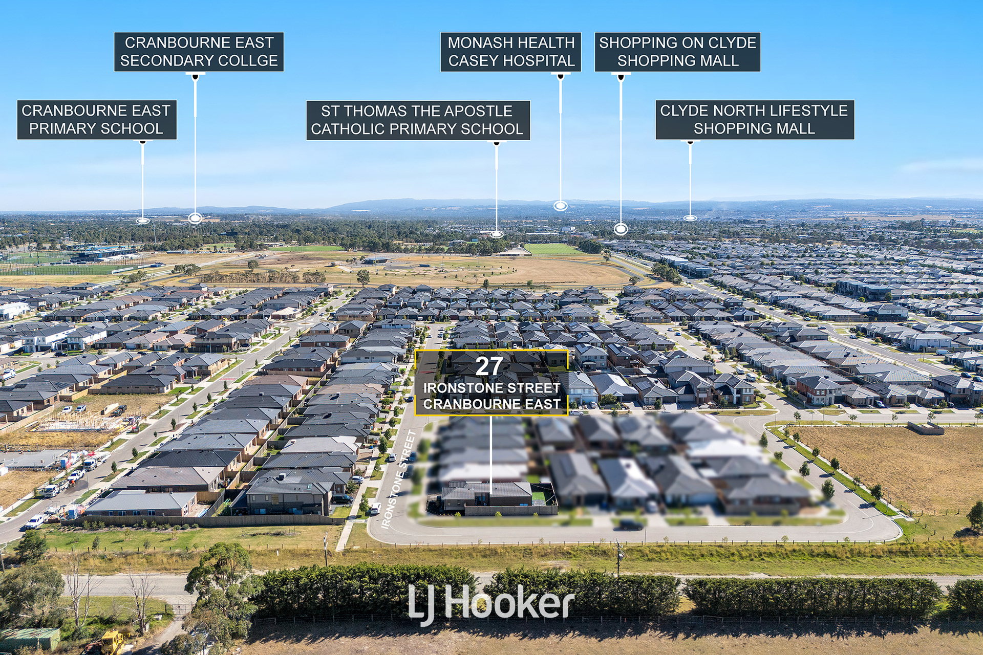 3-bedroom house at 27 Ironstone Street, Cranbourne East, VIC 3977, Casey, Victoria