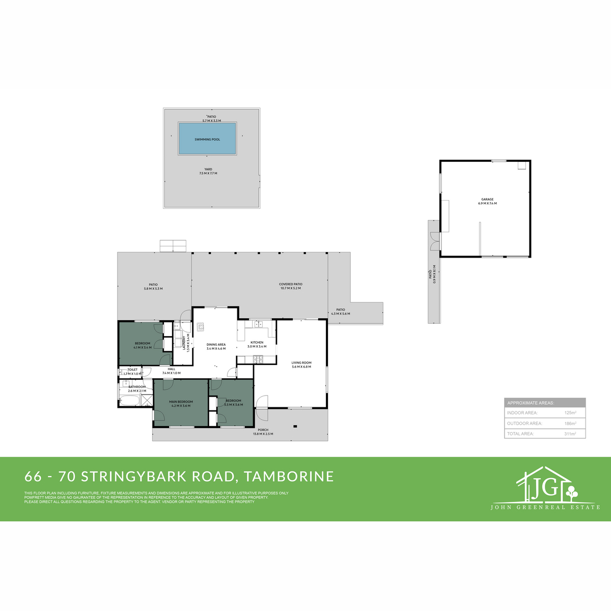 3-bedroom house at 66-70 STRINGYBARK ROAD, Tamborine QLD 4270, Scenic Rim, Queensland