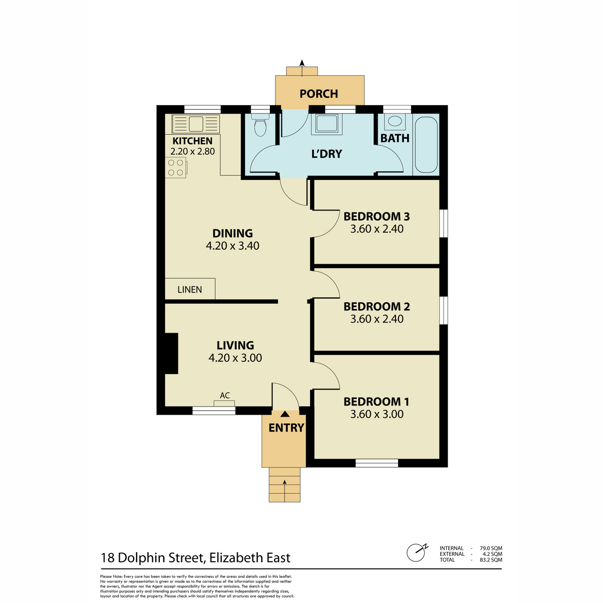 3-bedroom house at 18 Dolphin Street, Elizabeth East, SA 5112, , SA