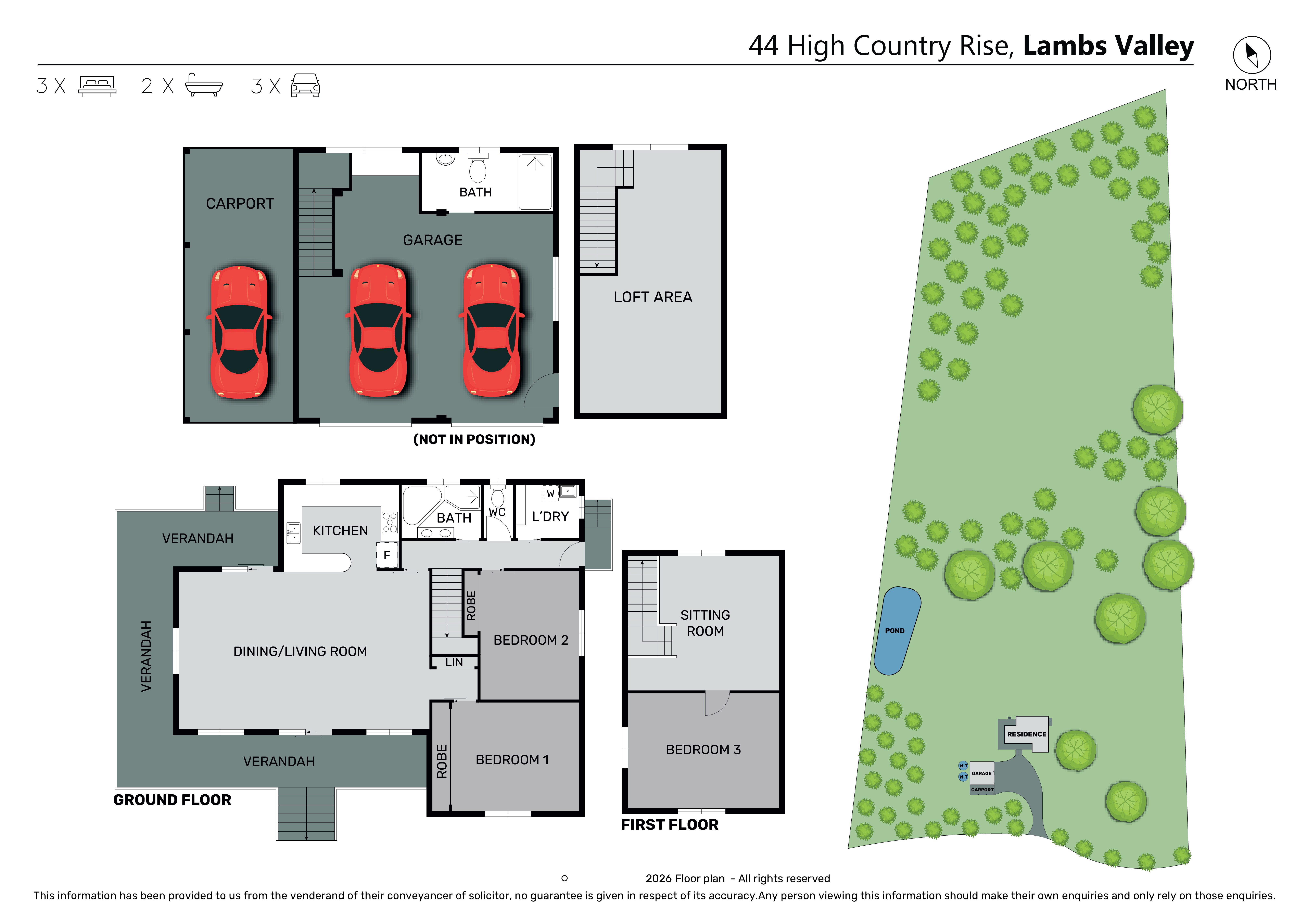 3-bedroom house at 44 HIGH COUNTRY RISE, Lambs Valley NSW 2335, Singleton, New South Wales