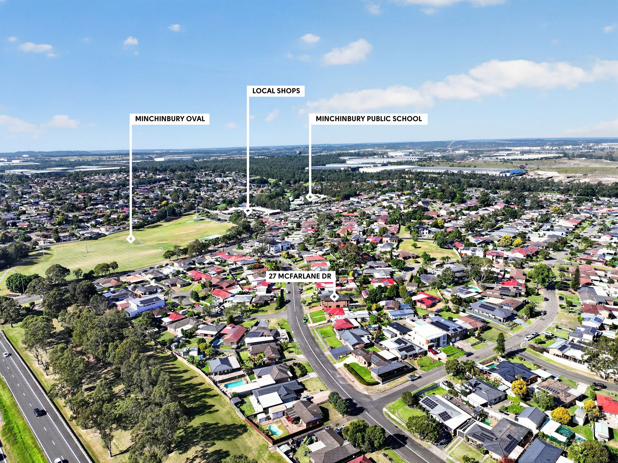 4-bedroom house at 27 MCFARLANE DRIVE, Minchinbury NSW 2770, Blacktown, New South Wales