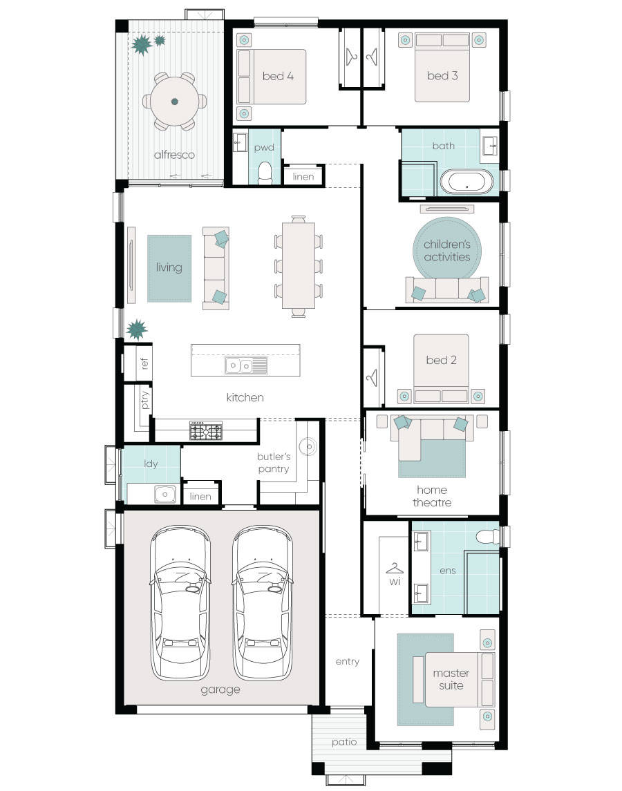 4-bedroom house at Lot 512.. Masonry Estate Drive, North Rothbury, Nsw, 2335, Cessnock, New South Wales