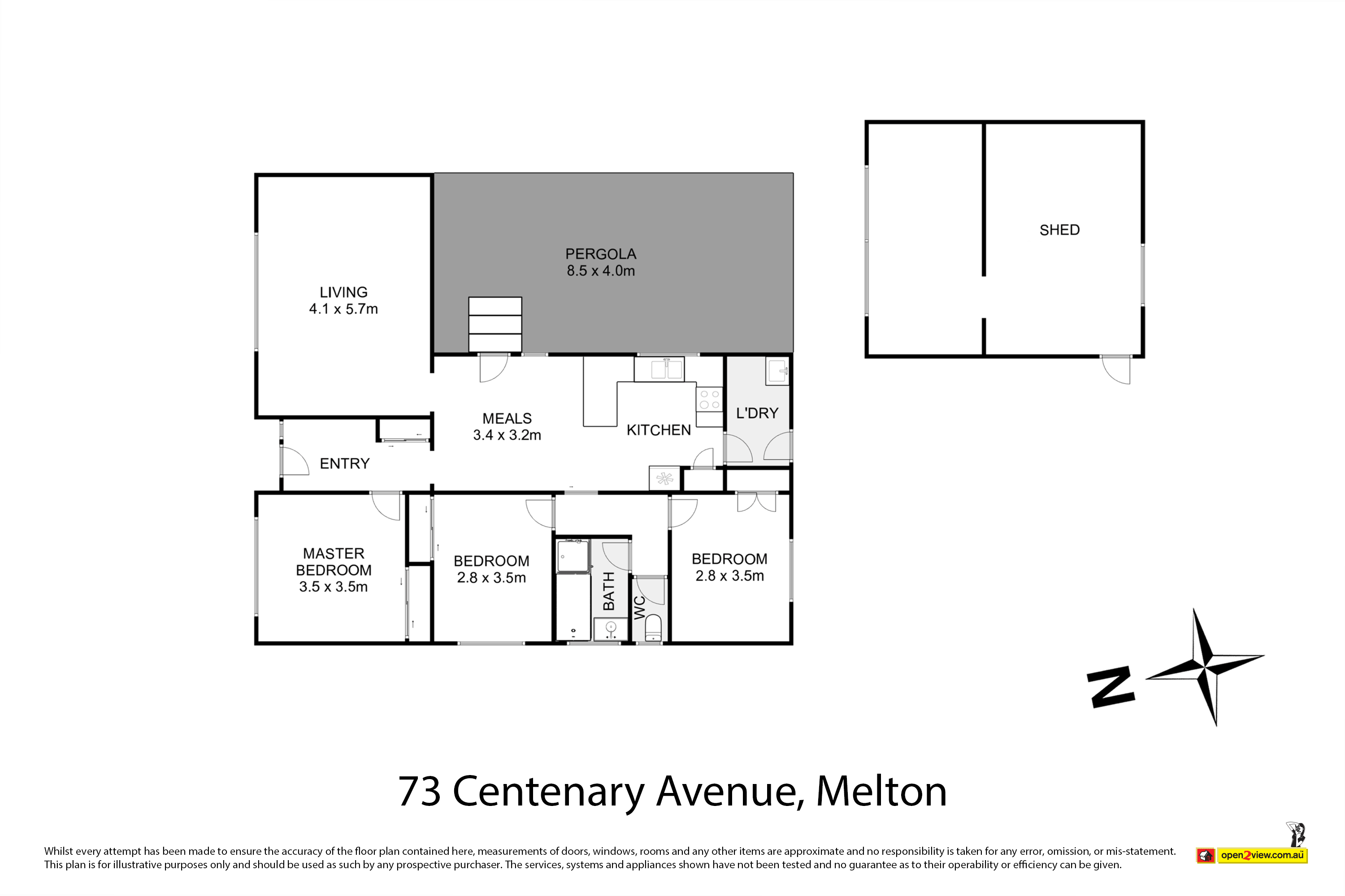 3-bedroom house at 73 Centenary Avenue, Melton, VIC 3337, Melton, Victoria