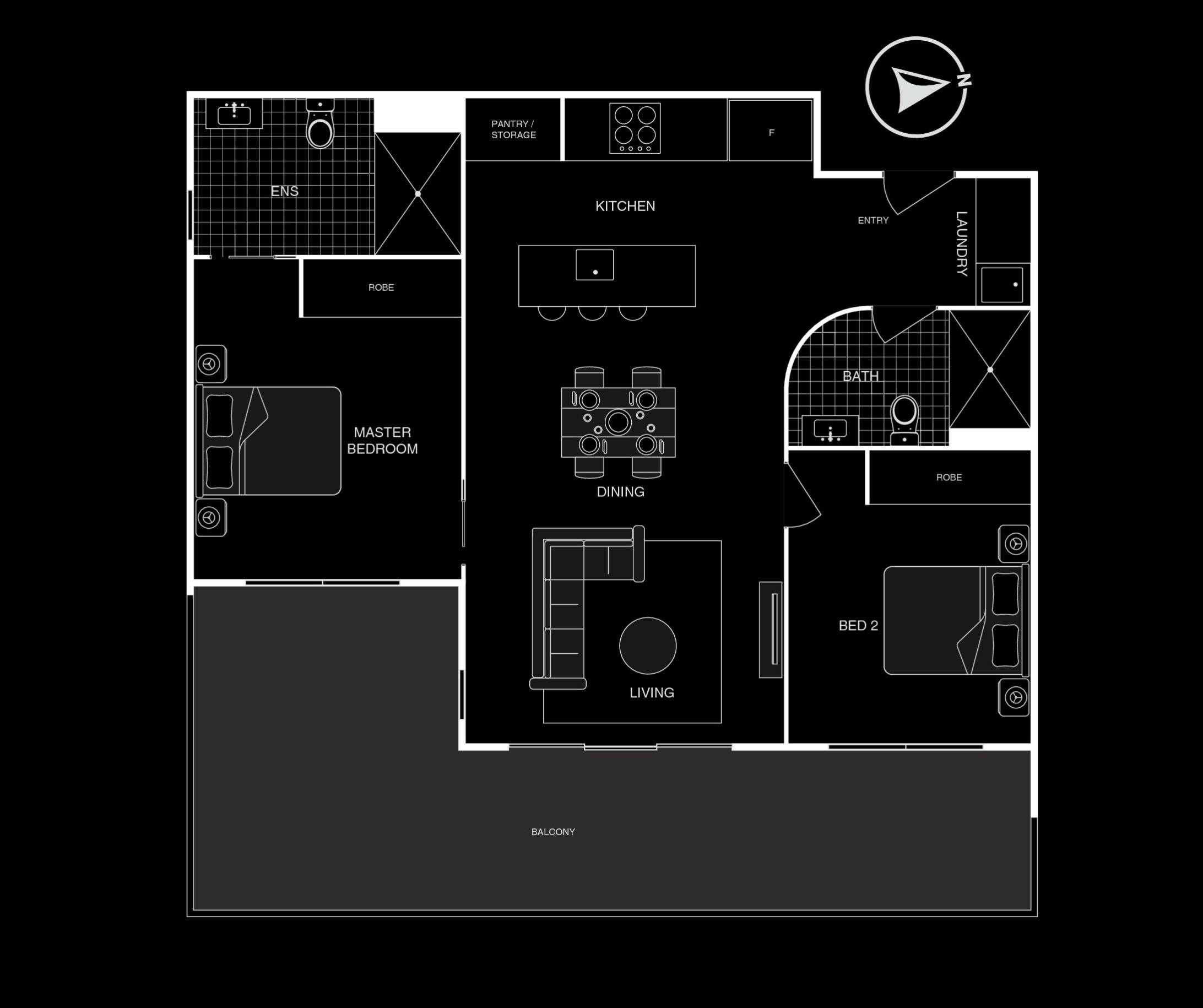 2-bedroom unit at G05/59 Dooring Street, Dickson, Act, 2602, Unincorporated Act, Australian Capital Territory