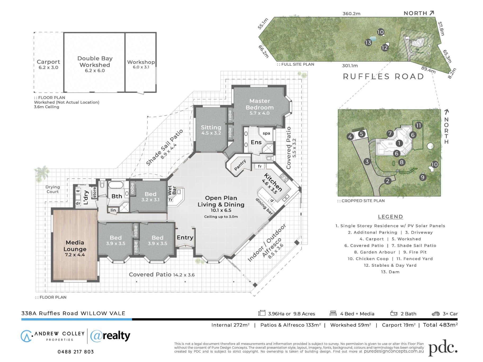 4-bedroom house at 338A Ruffles Road, Willow Vale, QLD 4209, Gold Coast, Queensland
