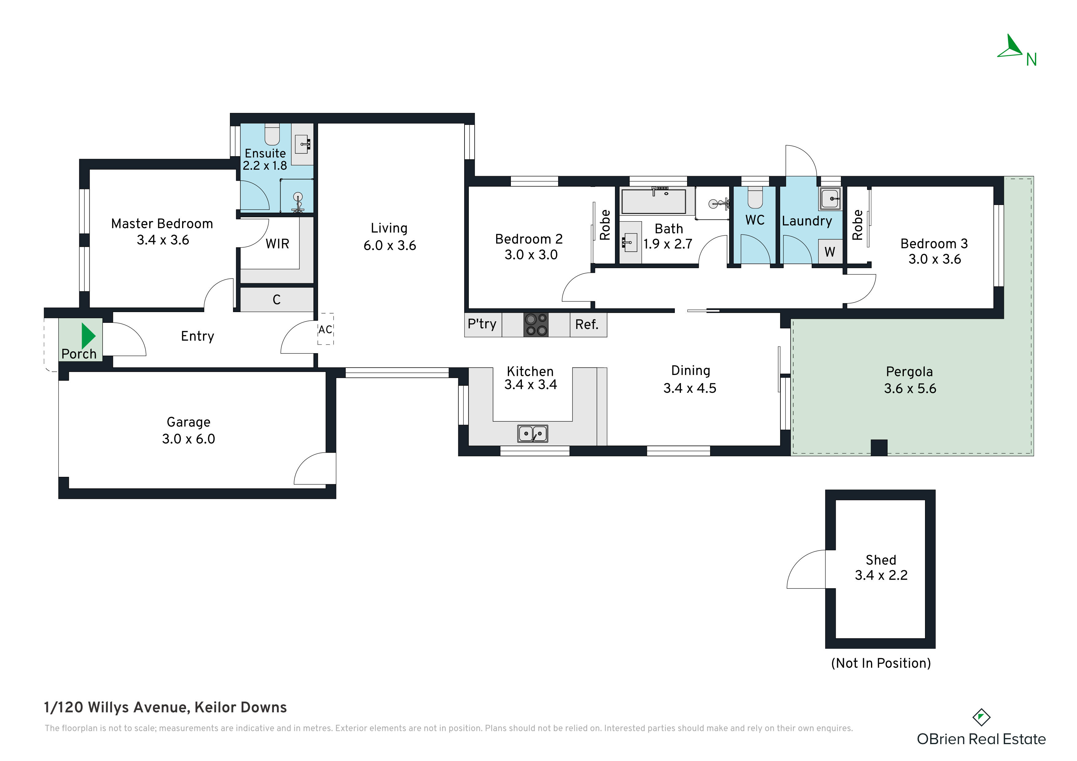3-bedroom unit at 1/120 Willys Avenue, Keilor Downs, Vic, 3038, Brimbank, Victoria