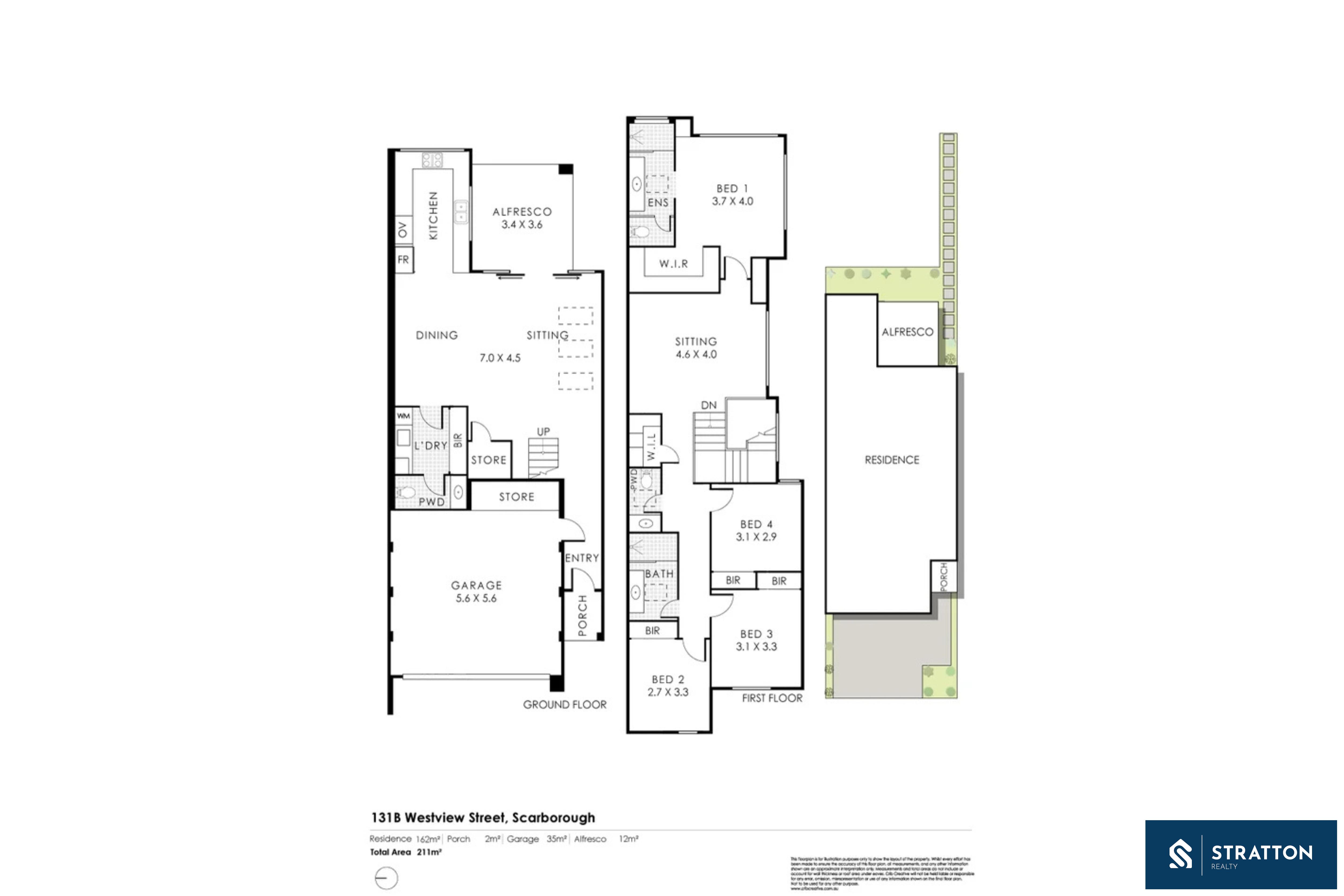 4-bedroom house at 131B Westview Street, Scarborough, WA 6019, Stirling, Western Australia