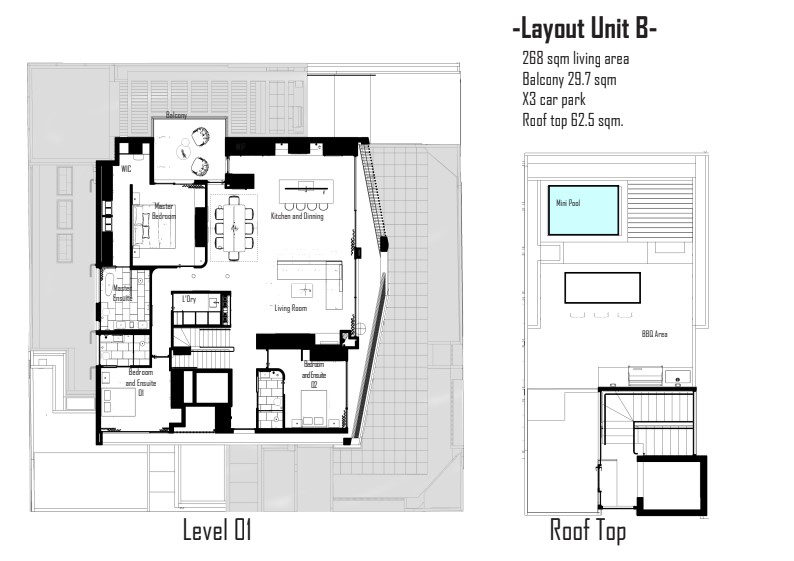 3-bedroom unit at 2 Dawson Avenue, Brighton, VIC 3186, , Victoria