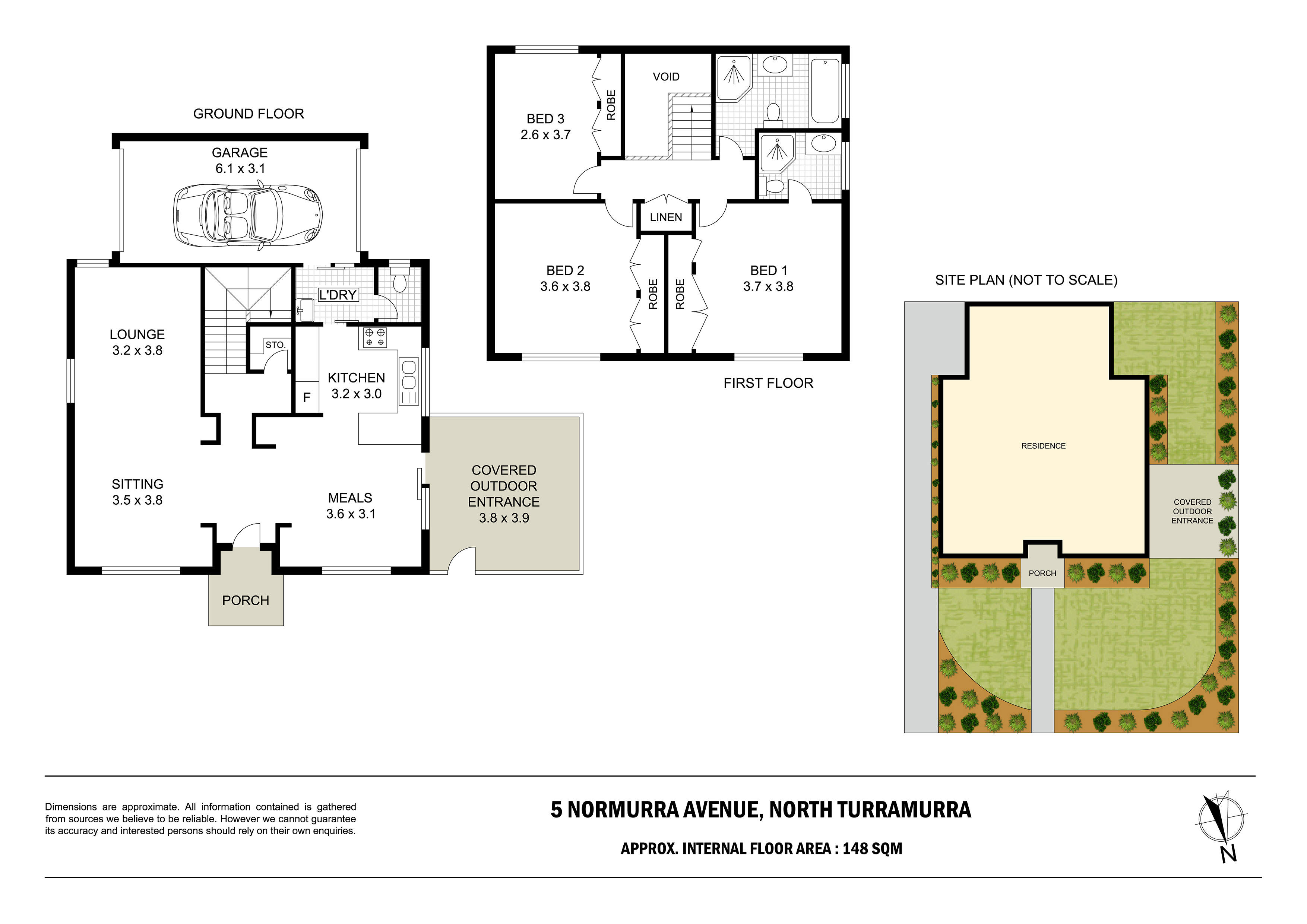 3-bedroom house at 5 Normurra Avenue, North Turramurra, NSW 2074, Ku-Ring-Gai, New South Wales