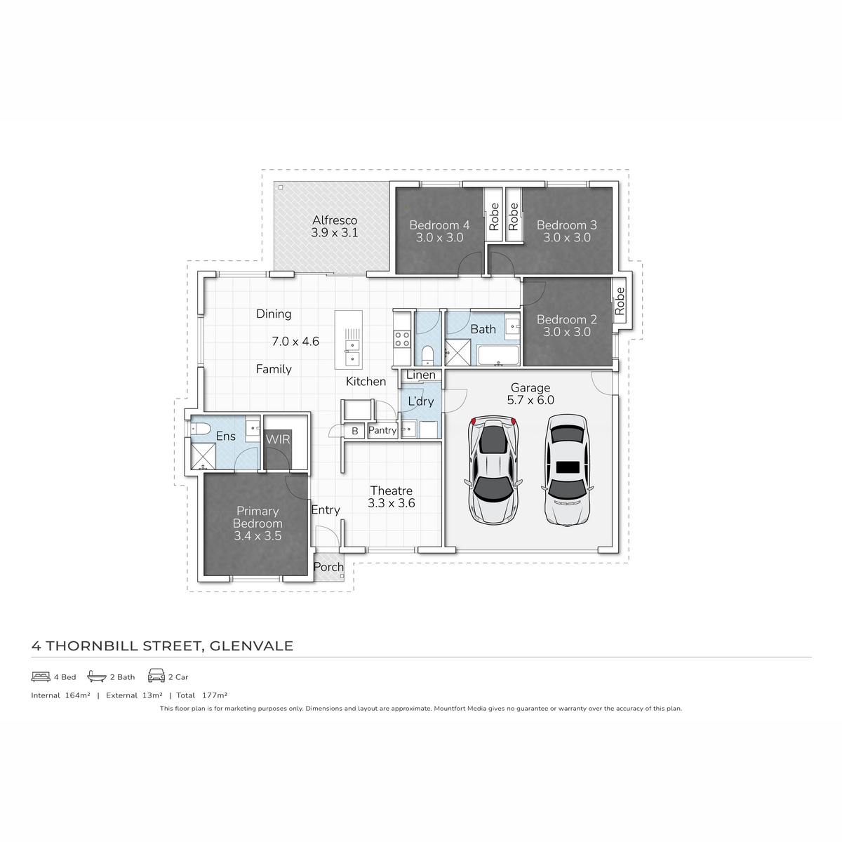 4-bedroom house at 4 Thornbill Street, Glenvale, QLD 4350, Toowoomba, Queensland