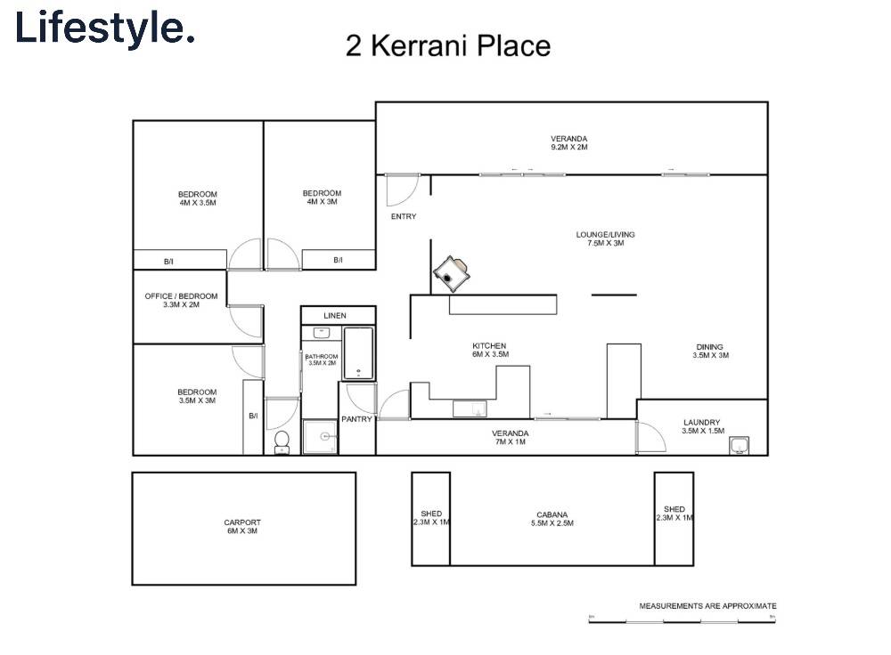 3-bedroom house at 2 Kerrani Place, Coutts Crossing, NSW 2460, Clarence Valley, New South Wales