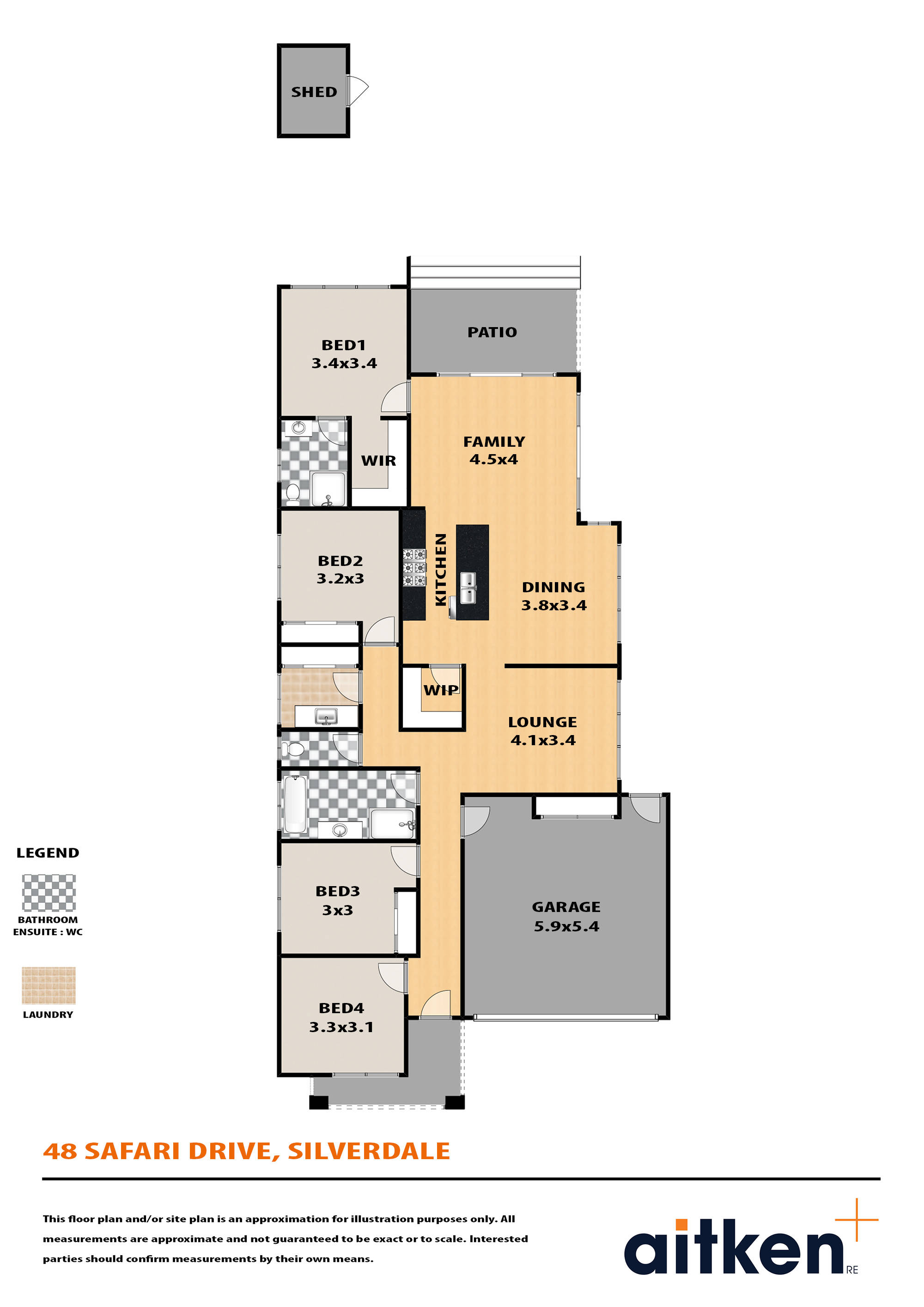 4-bedroom house at 48 Safari Drive, Silverdale, NSW 2752, Wollondilly, New South Wales