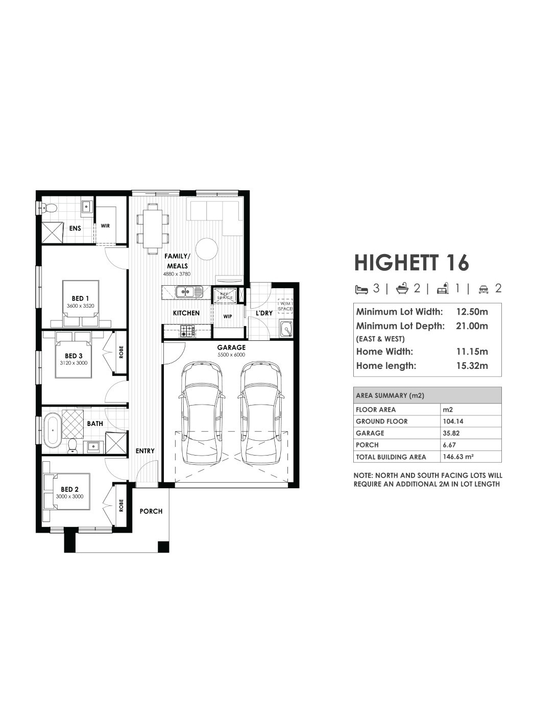 3-bedroom house at Lot 61538 Cloverton Estate, Kalkallo, Vic, 3064, Hume, Victoria