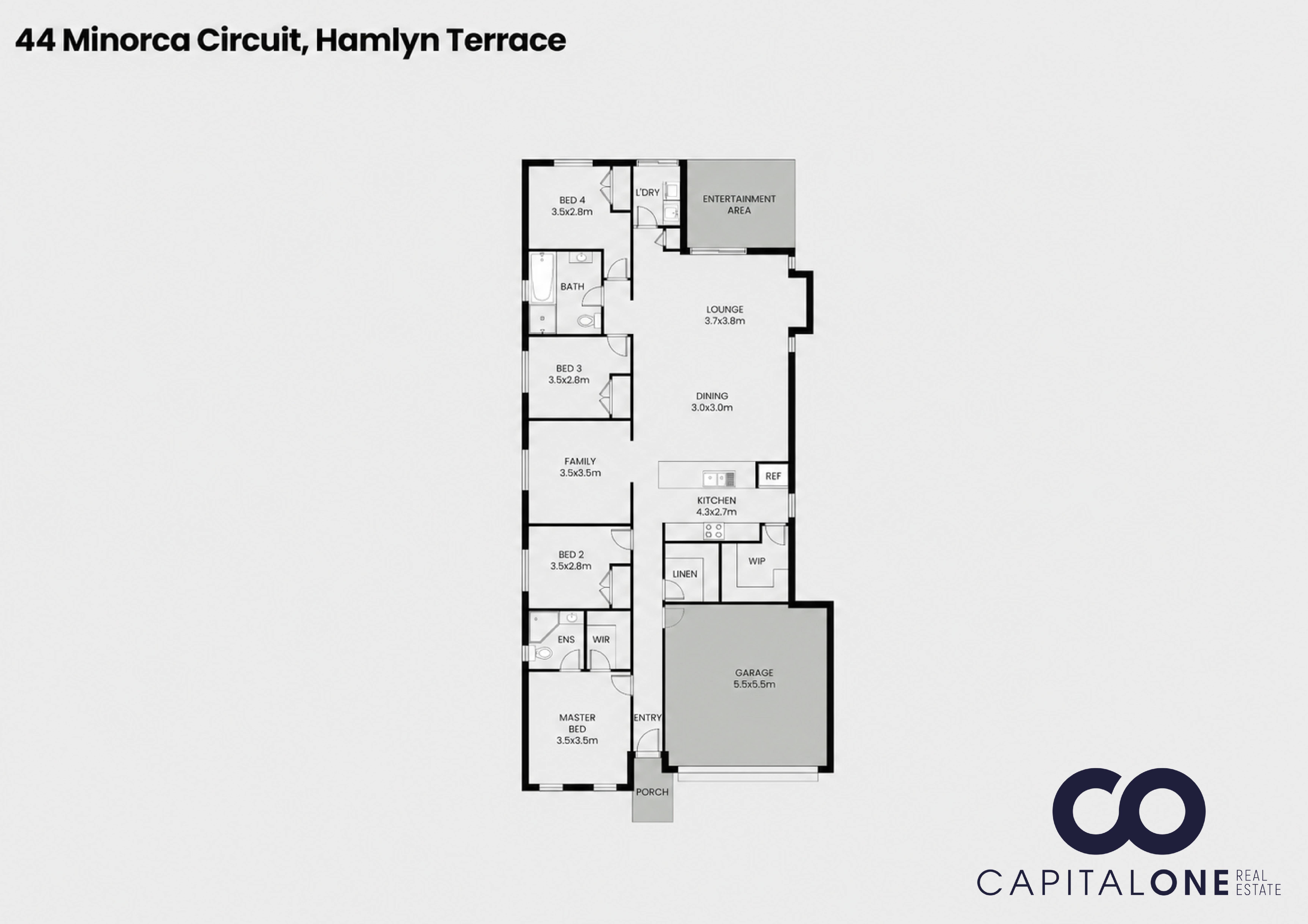 4-bedroom house at 44 Minorca Circuit, Hamlyn Terrace, NSW 2259, Central Coast (Nsw), New South Wales